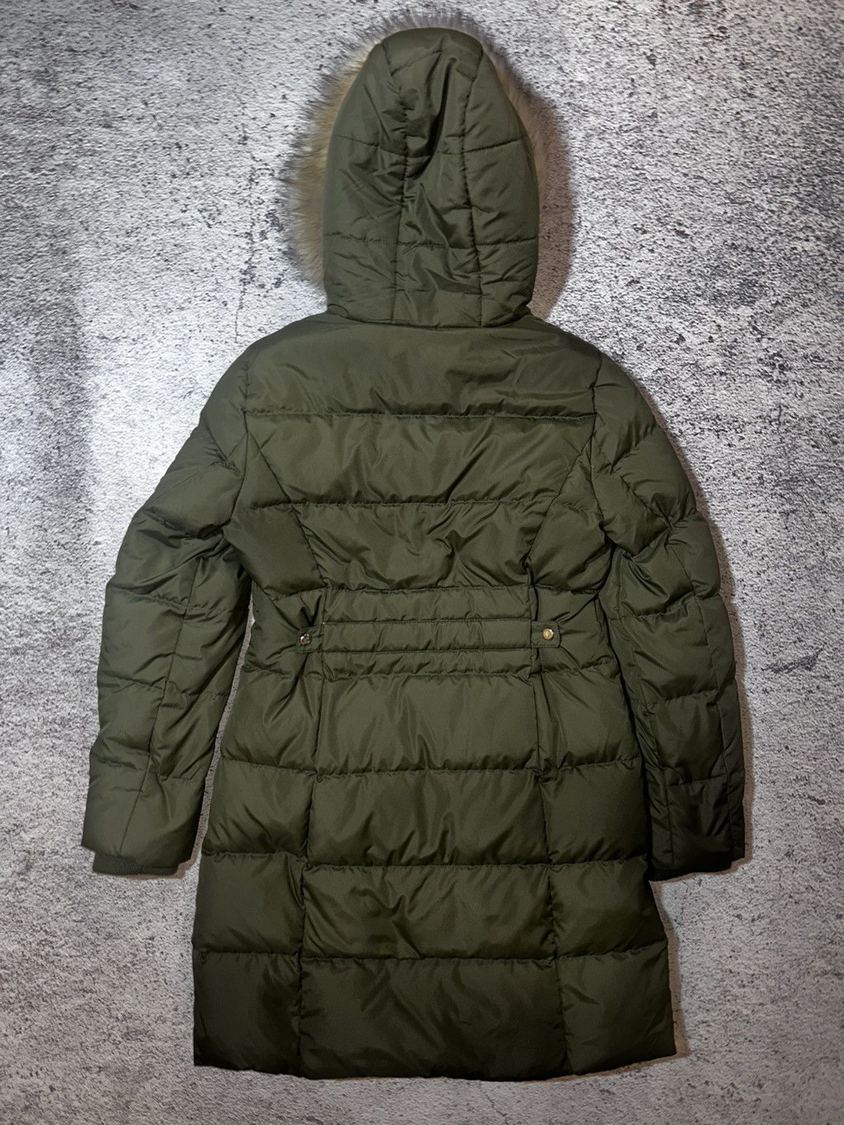 Ralph Lauren Black Label Lauren Ralph Lauren Down Parka Coat Olive Green Fur Hood Size M / US 6-8 / IT 42-44 - 18 Thumbnail