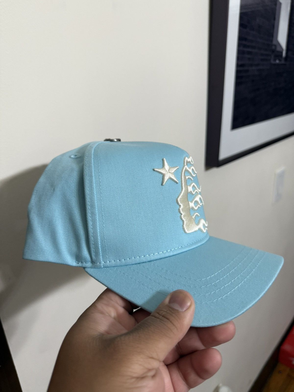 HELLSTAR HELLSTAR SNAPBACK HAT Baby Blue Brand New Size ONE SIZE - 2 Thumbnail