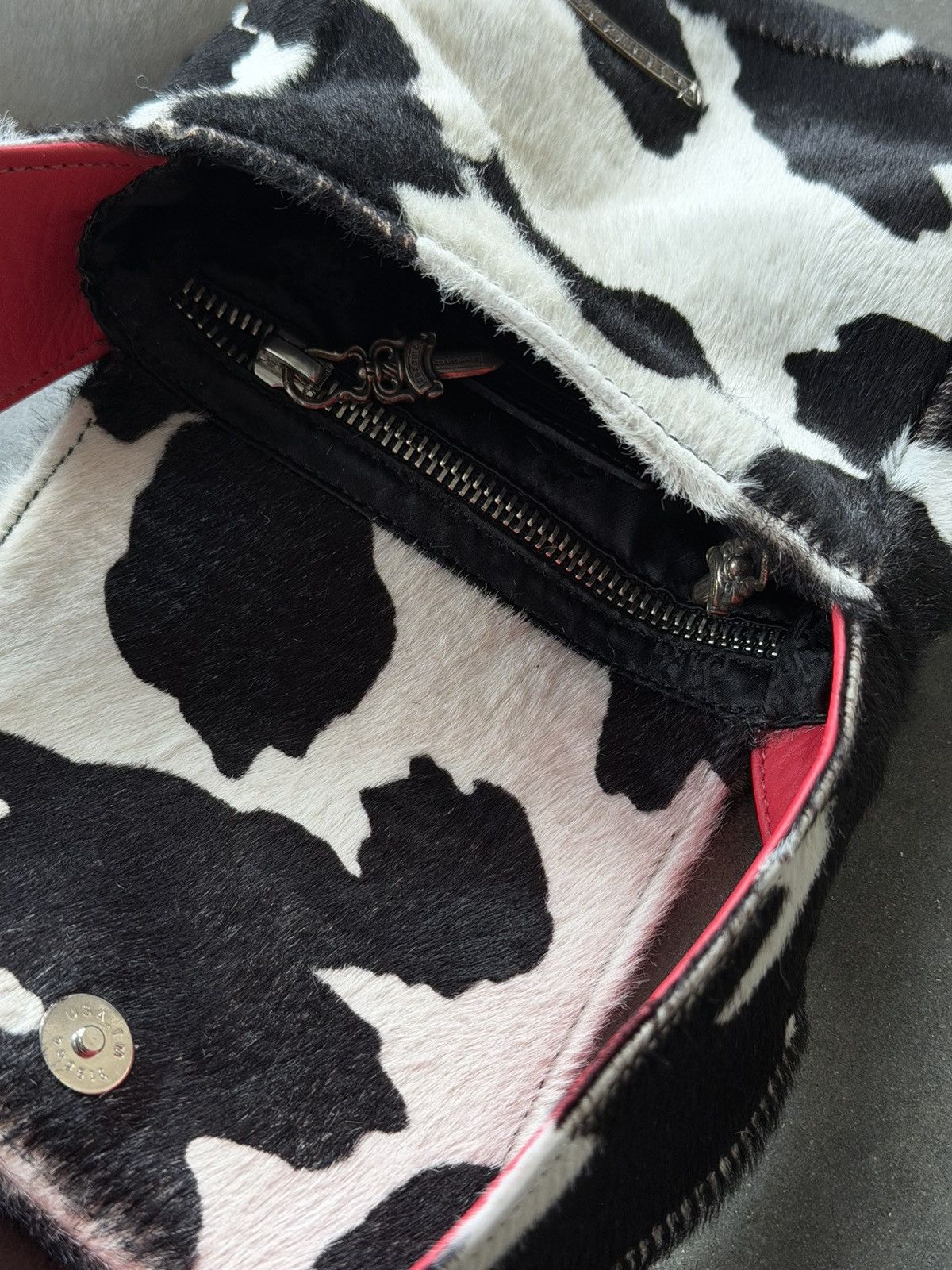 Chrome Hearts Chrome Hearts Cowprint Side bag Size ONE SIZE - 4 Thumbnail