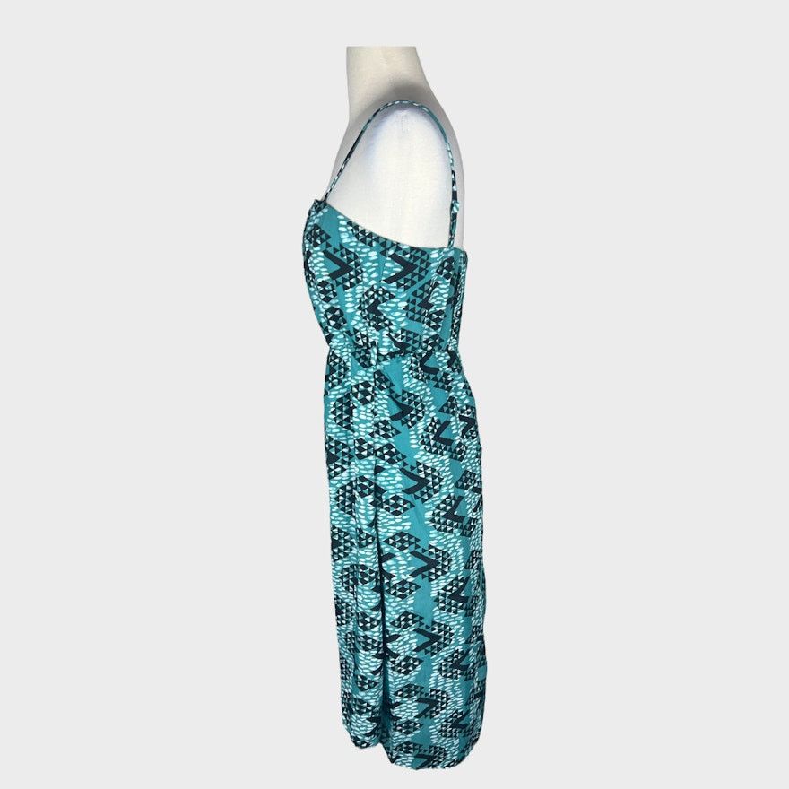 Kohl's Rhapsody | Spaghetti Strap Tribal Sundress Dress Size M / US 6-8 / IT 42-44 - 2 Thumbnail