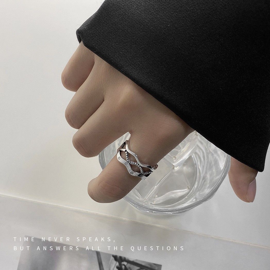 Jewelry Matchless Jewelry Rings Open Size Chrome Ring (Size 7-13) Size ONE SIZE - 6 Thumbnail