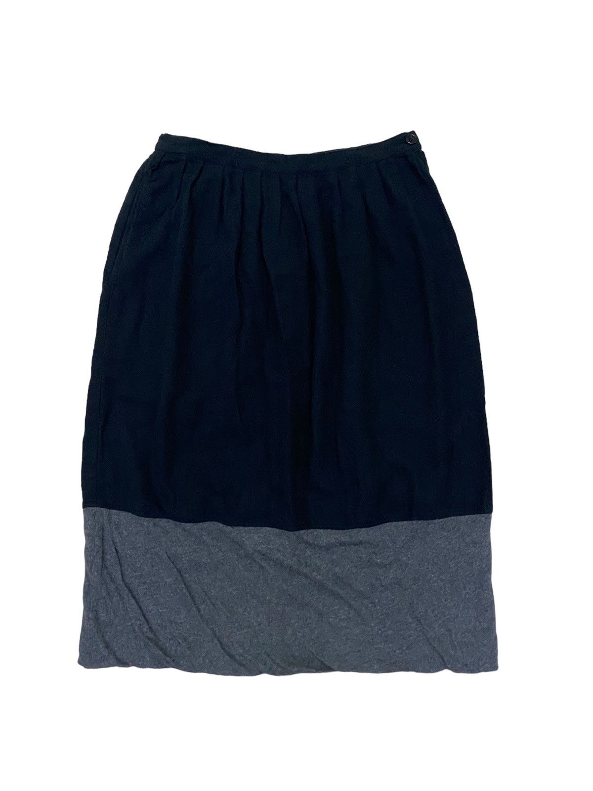 image of Vintage Issey Miyake Hai Sporting Gear Skirt in Black, Women's (Size 25)