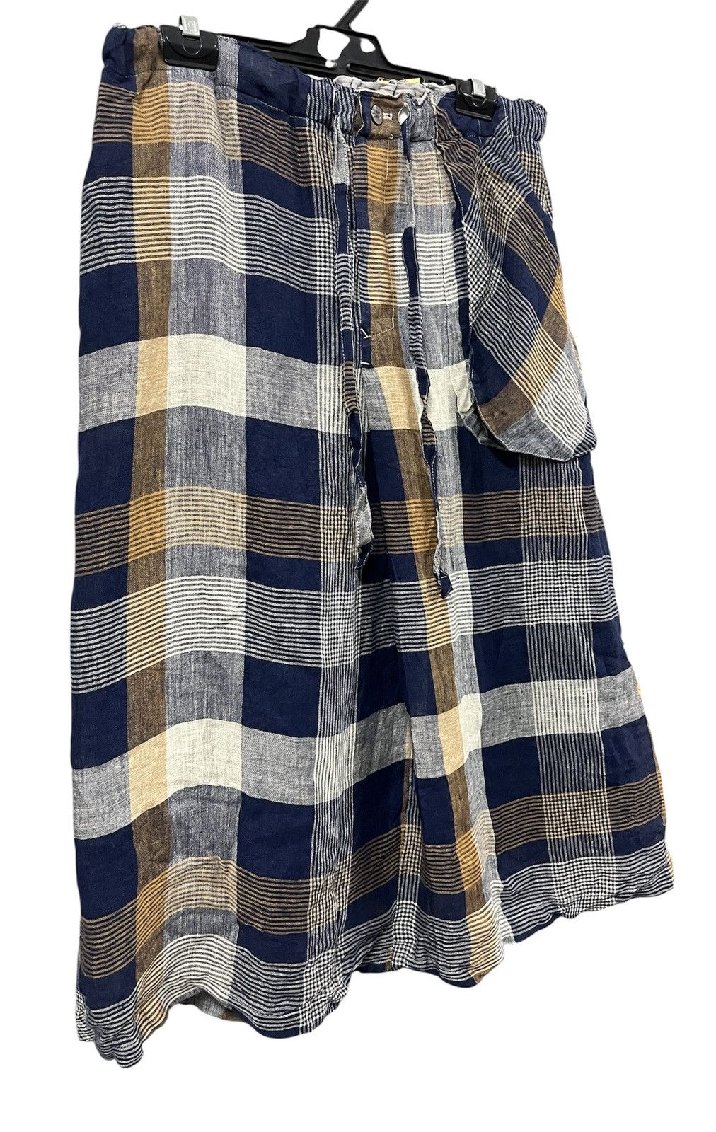 Issey Miyake Vintage plantation skirt by issey miyake colour plaid Size 31" - 4 Thumbnail