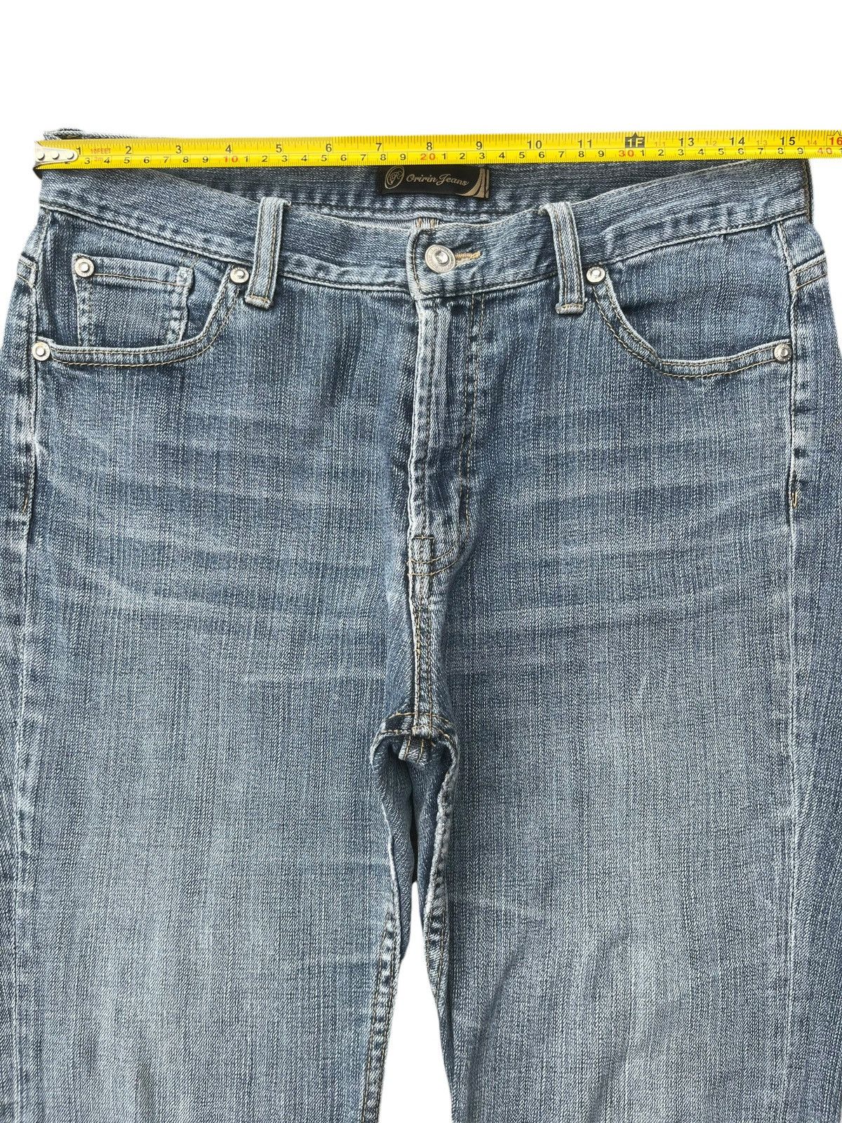 Beauty Beast × Hysteric Glamour × Japanese Brand Vintage Japanese Brand Blue Washed Distressed Flare Jeans Size US 30 / EU 46 - 10 Thumbnail