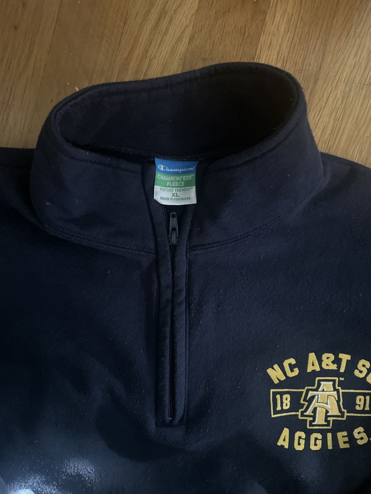 Champion × Vintage Champion NC&T Sweatshirt Size US XL / EU 56 / 4 - 3 Thumbnail