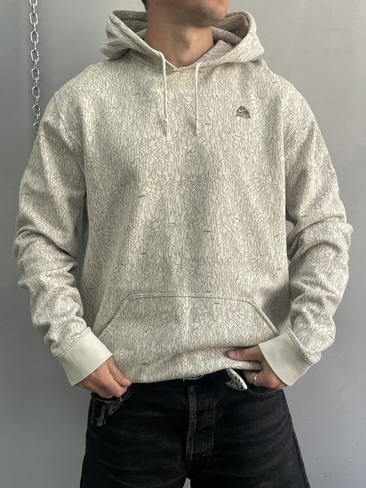 Nike ACG Nike ACG hoodie y2k retro style drill streetwear Size US L / EU 52-54 / 3 - 1 Thumbnail