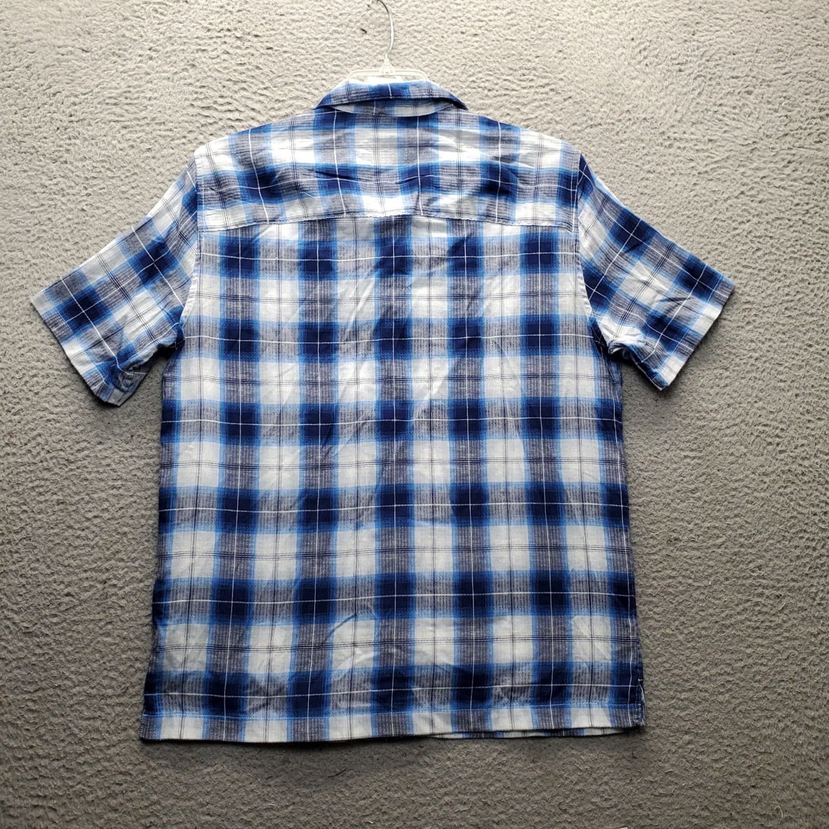 Gap Gap Mens M Button-Up Shirt Casual Plaid Multicolor Cotton Short Sleeve Camp Shirt Size US M / EU 48-50 / 2 - 2 Thumbnail