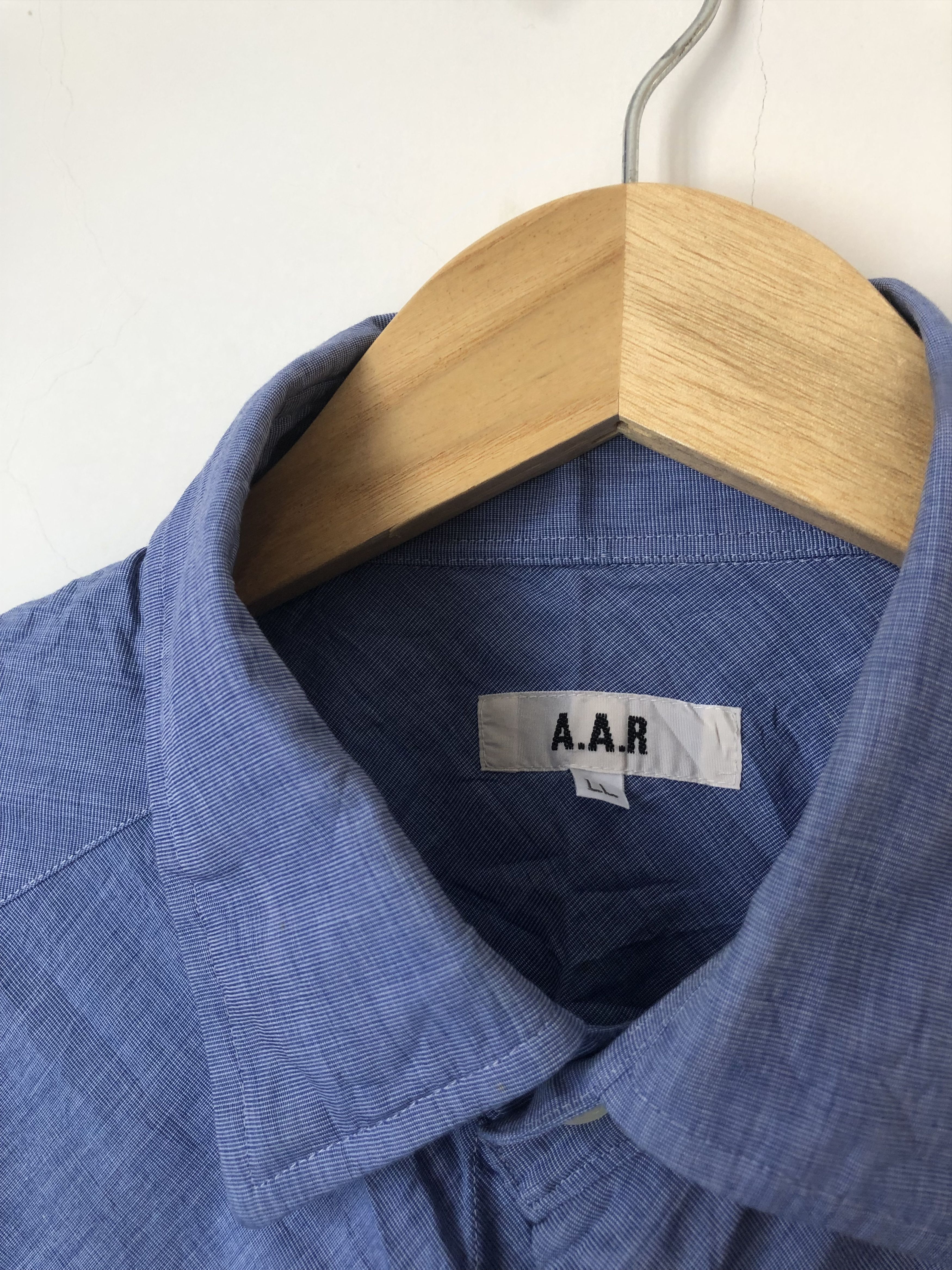 Yohji Yamamoto AAR blue shirt Size US M / EU 48-50 / 2 - 2 Thumbnail