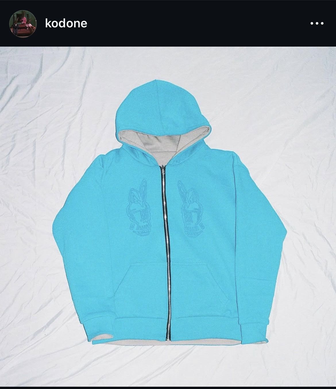 Kodone Kodone Reversible Zip up Hoodie Size US XL / EU 56 / 4 - 7 Thumbnail