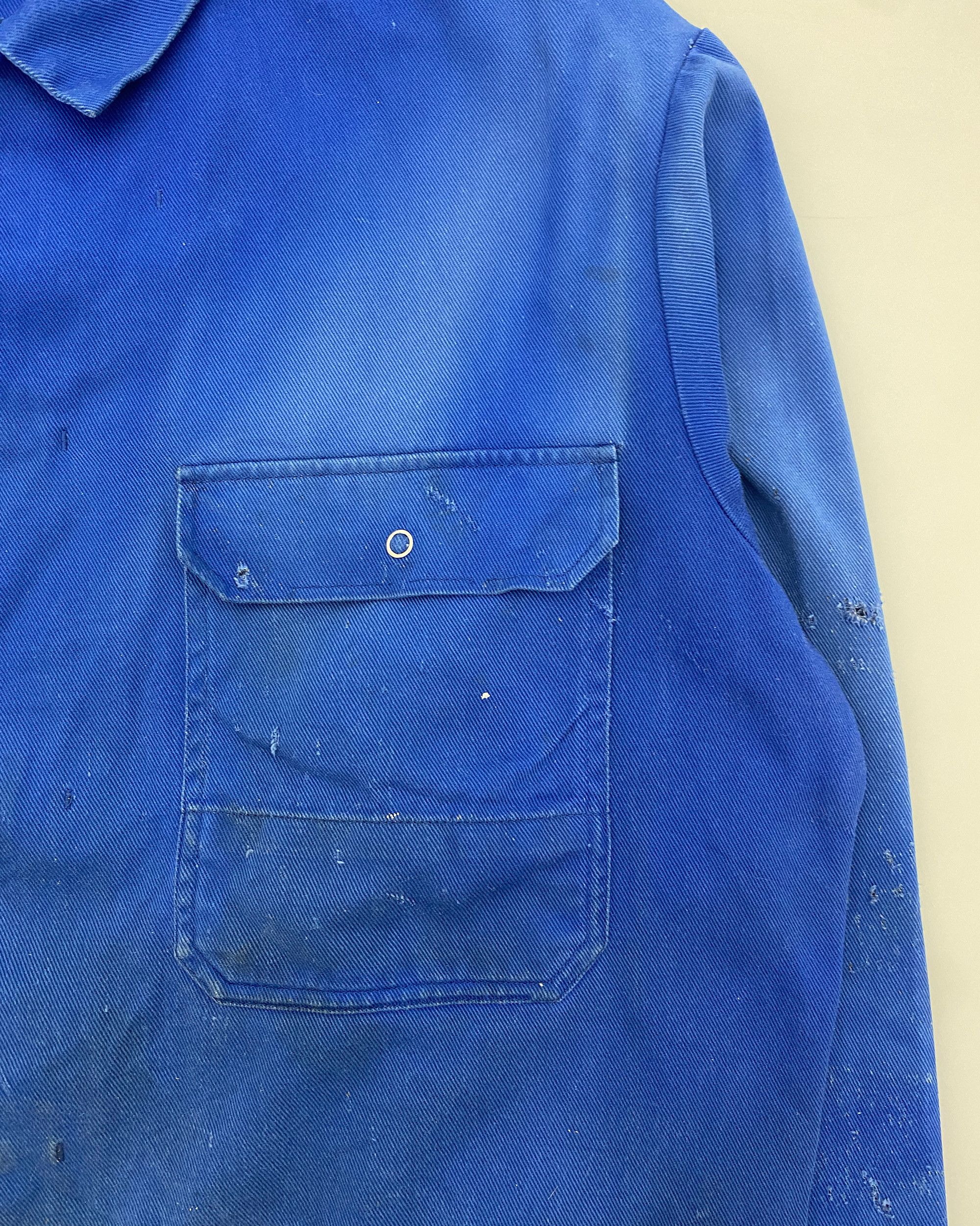 Vintage 1980s 2 Chest Pocket Work Jacket Size US M / EU 48-50 / 2 - 5 Thumbnail