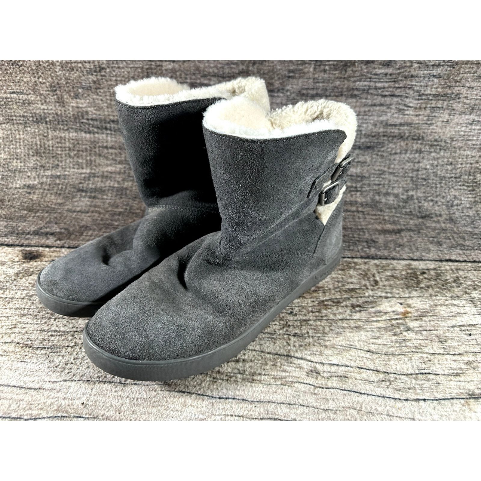 Koolaburra Koolaburra UGG Koola Gray Suede Wmns Boots US Size 9 1096413 Size US 9 / IT 39 - 1 Thumbnail