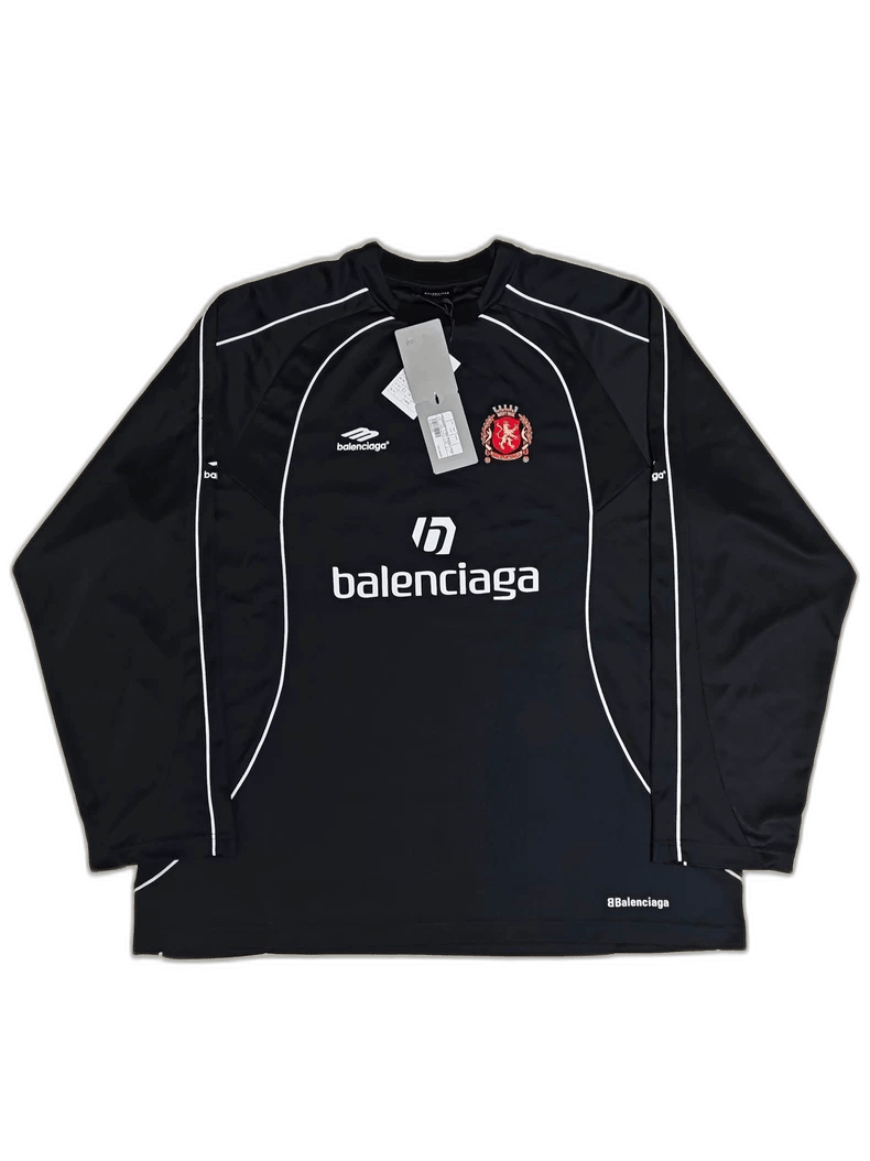 Balenciaga Balenciaga White Soccer Long Sleeve Jersey 