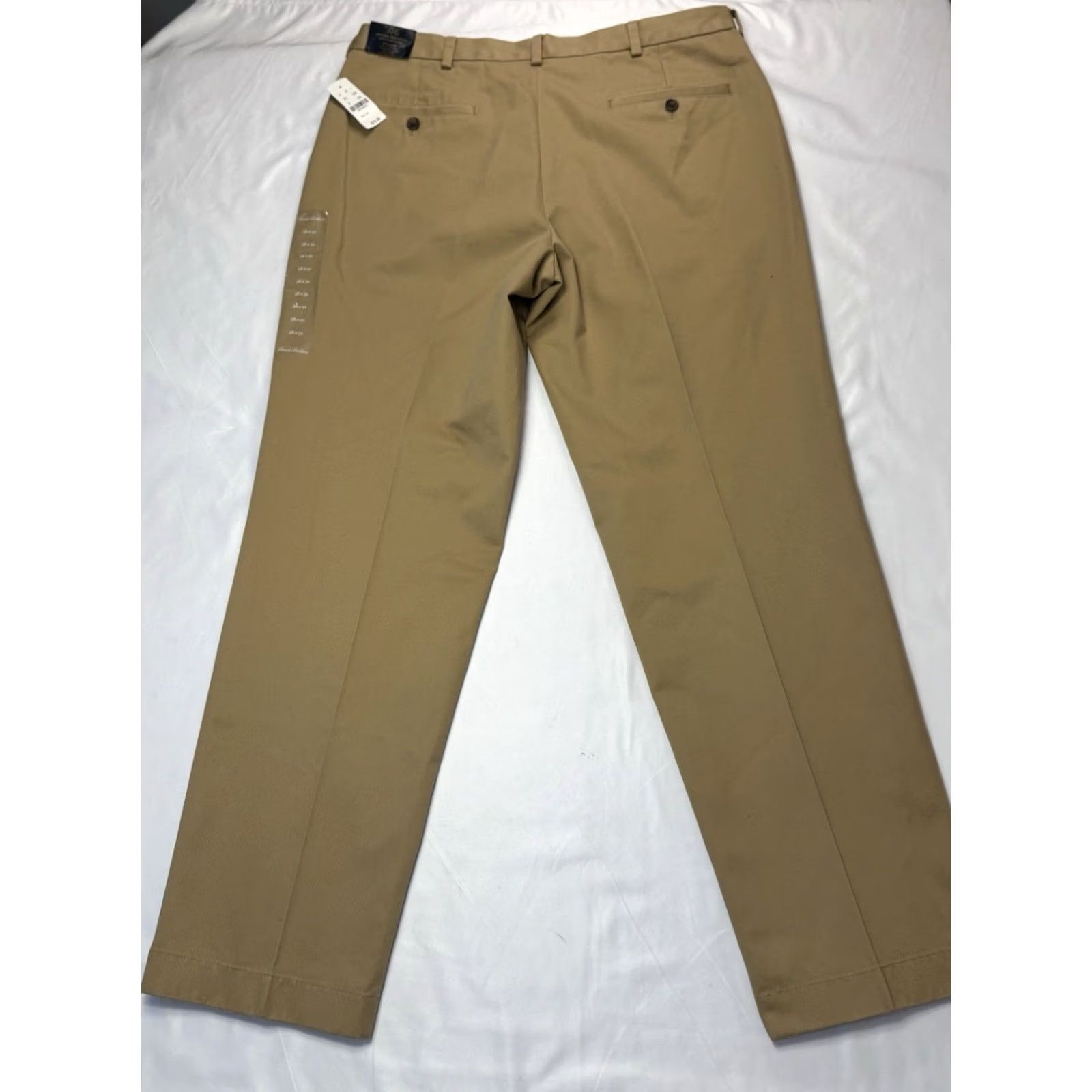 Brooks Brothers Brooks Brothers 346 Advanced Chino Clark Khaki Pants 38x32 Pleated Front Regular Fit Men Brown / Chino / Pants / 38 Inseam / 32 Size US 38 / EU 54 - 7 Thumbnail