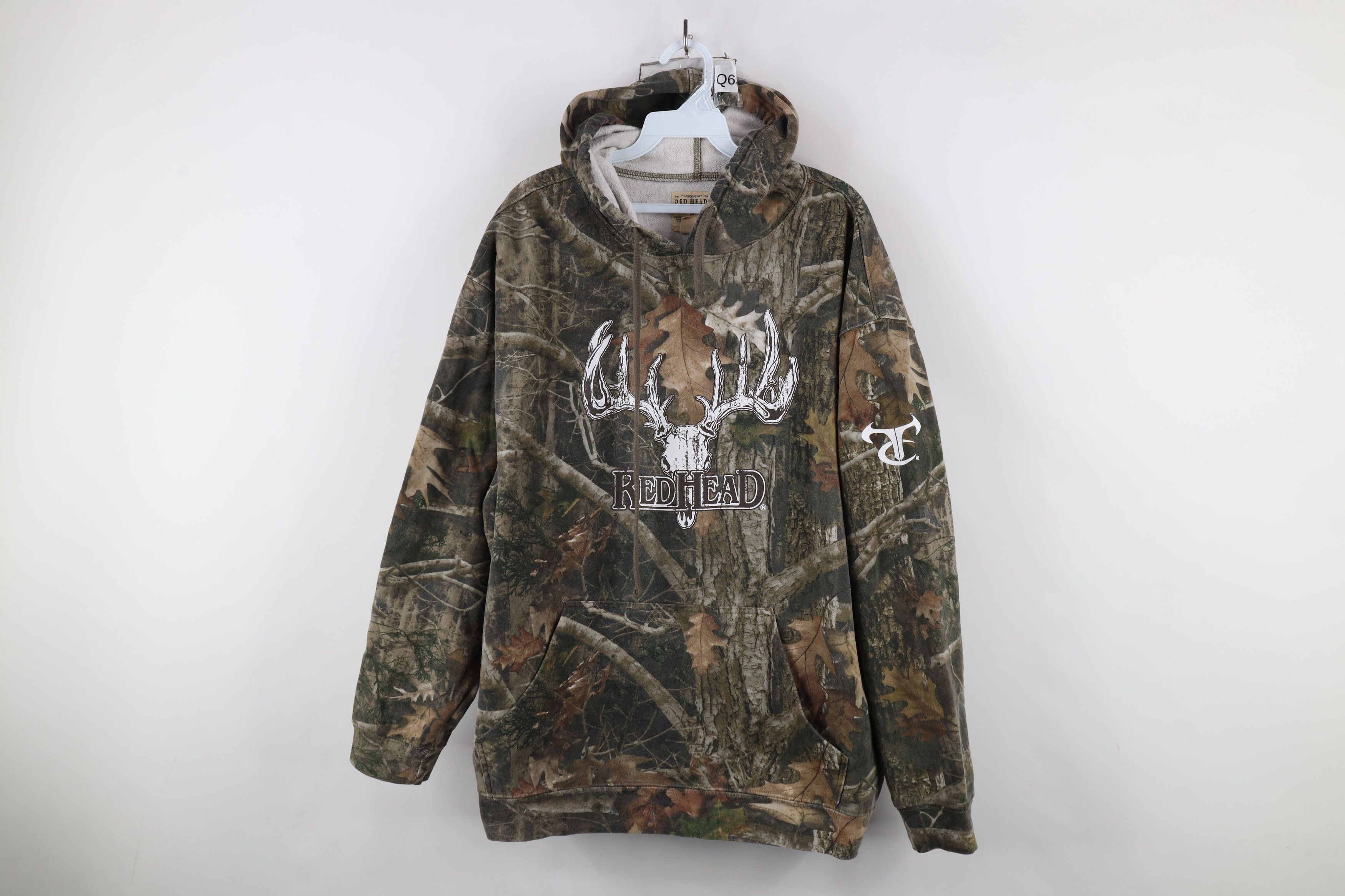 Vintage Vintage Y2K Streetwear Skull Camouflage Hoodie Sweatshirt Size US XL / EU 56 / 4 - 1 Thumbnail