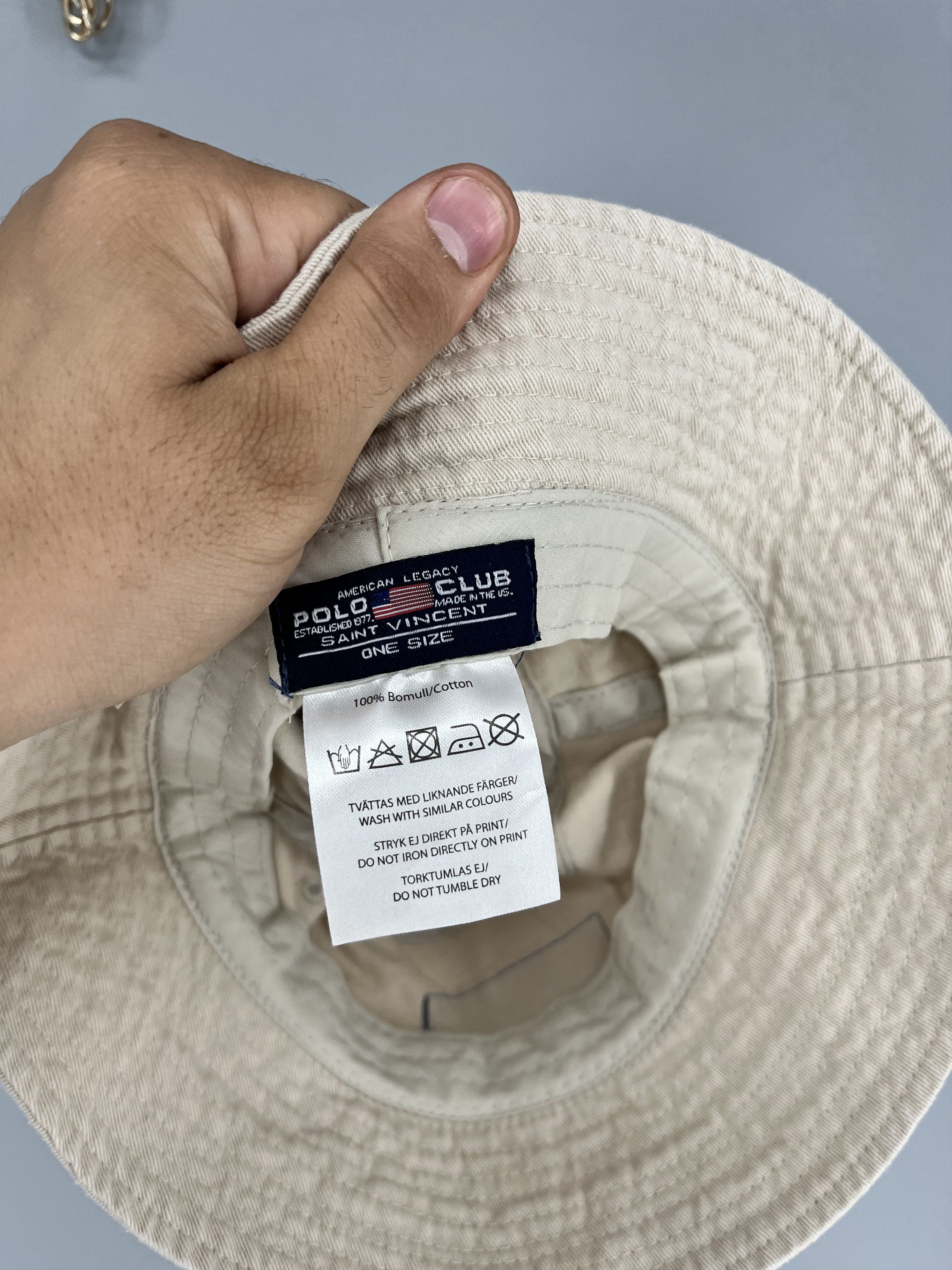 Beverly Hills Polo Club Saint Vincent Polo Club American Legacy Bucket Hat Cap Size ONE SIZE - 6 Thumbnail