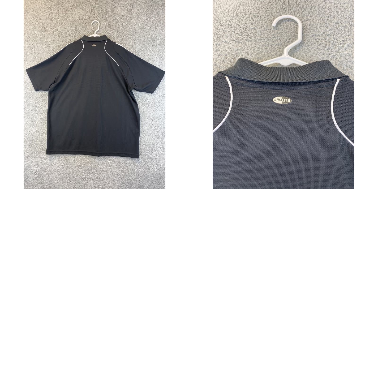 Adidas Adidas 2XL Mens Black Athletic Clima365 Short Sleeve Polo Shirt / 60-6 Size US XXL / EU 58 / 5 - 8 Thumbnail