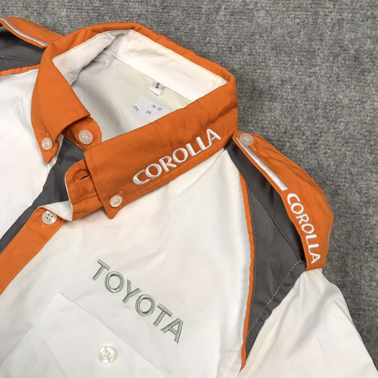 Japanese Brand × Sports Specialties TOYOTA COROLLA MOTORSPORT BUTTON UP SHIRT Size US S / EU 44-46 / 1 - 4 Thumbnail