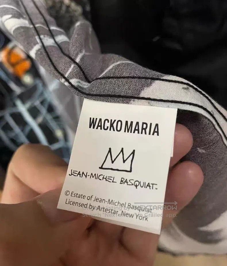 Wacko Maria Wacko Maria BASQUIAT HAWAIIAN SHIRT Size US XL / EU 56 / 4 - 4 Thumbnail