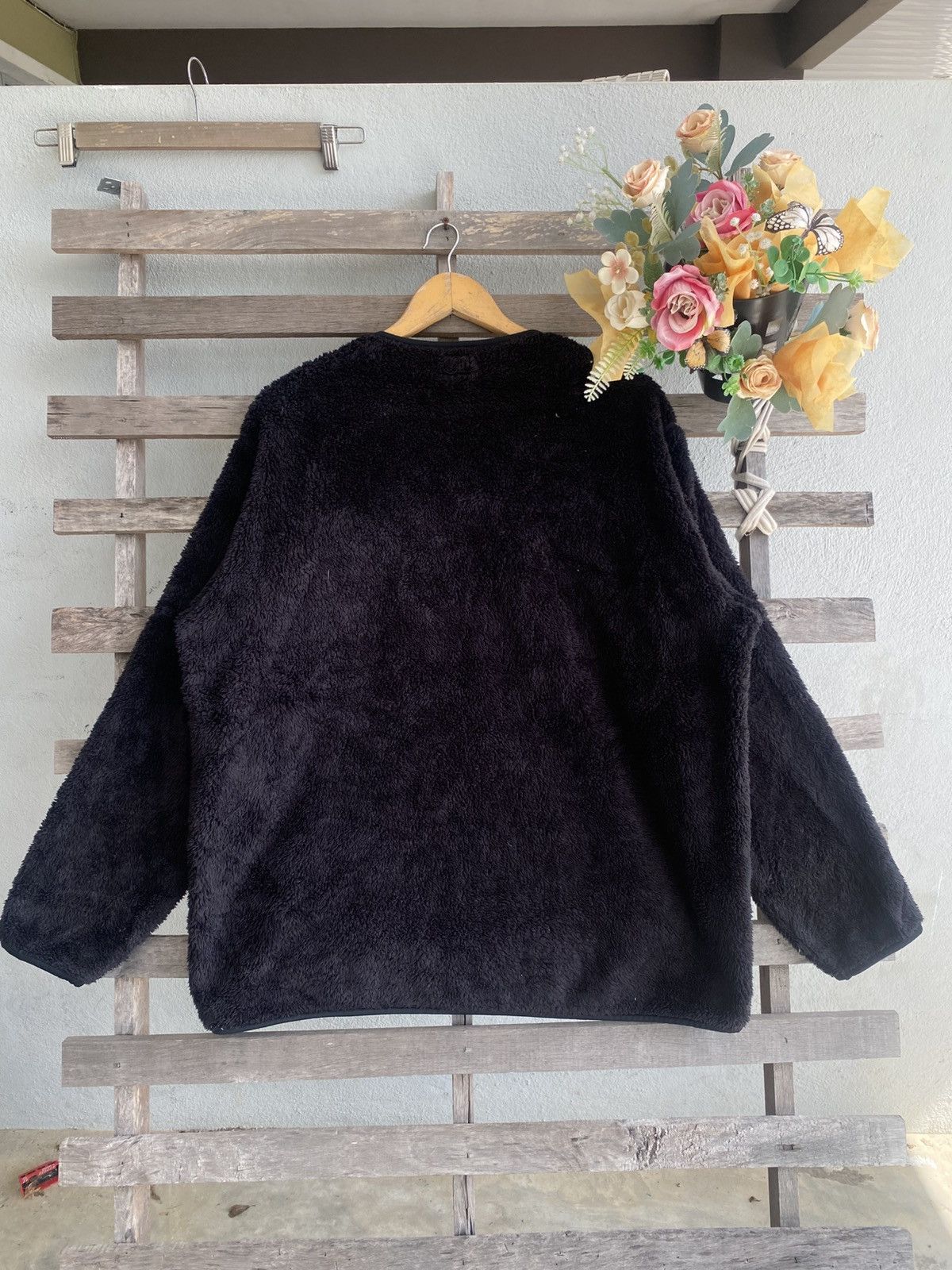 Engineered Garments × Uniqlo Uniqlo X White Mountaineering Sherpa Pile Sweatshirt Size US XL / EU 56 / 4 - 4 Thumbnail