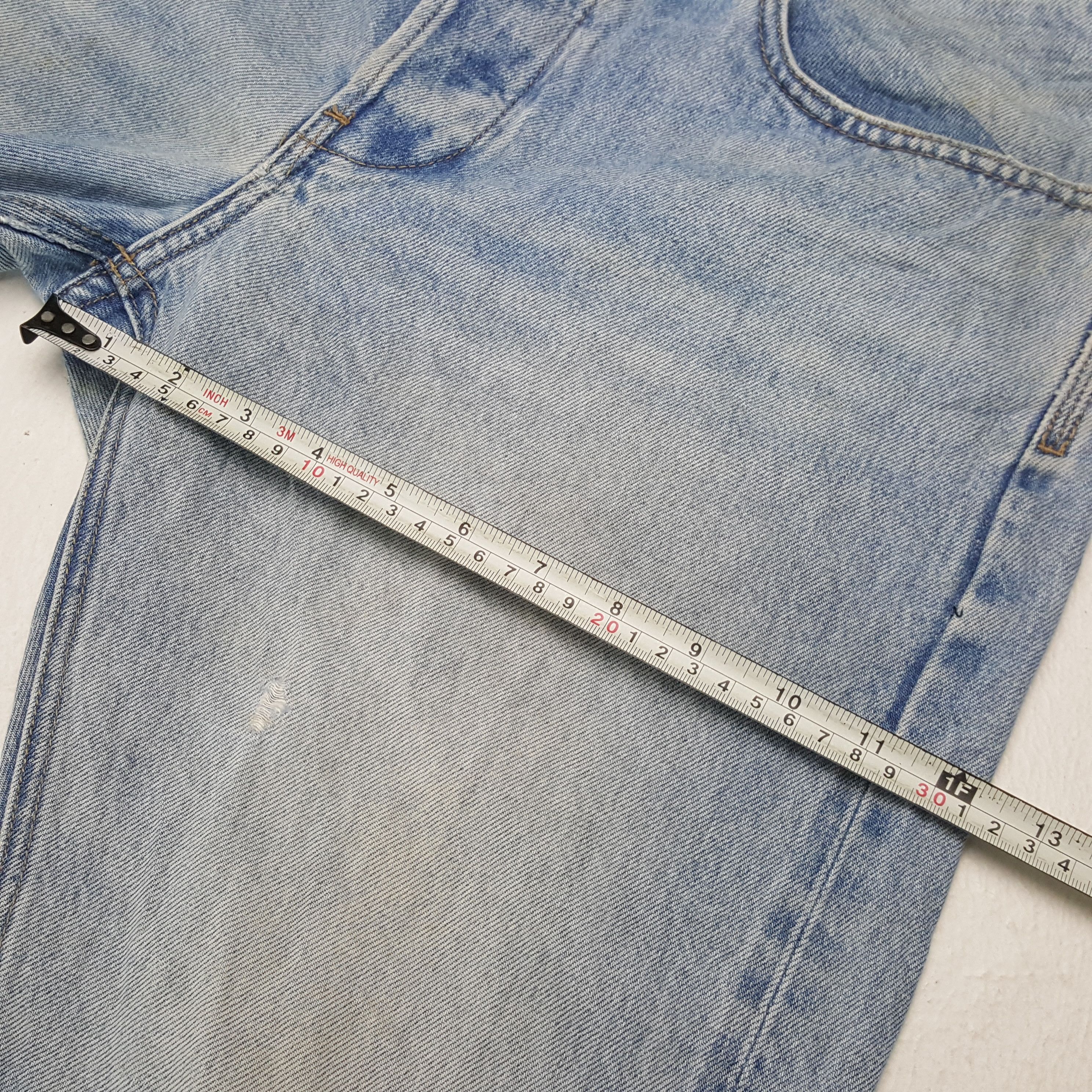 Andy Warhol X Billabong Streetwear Distressed Jeans