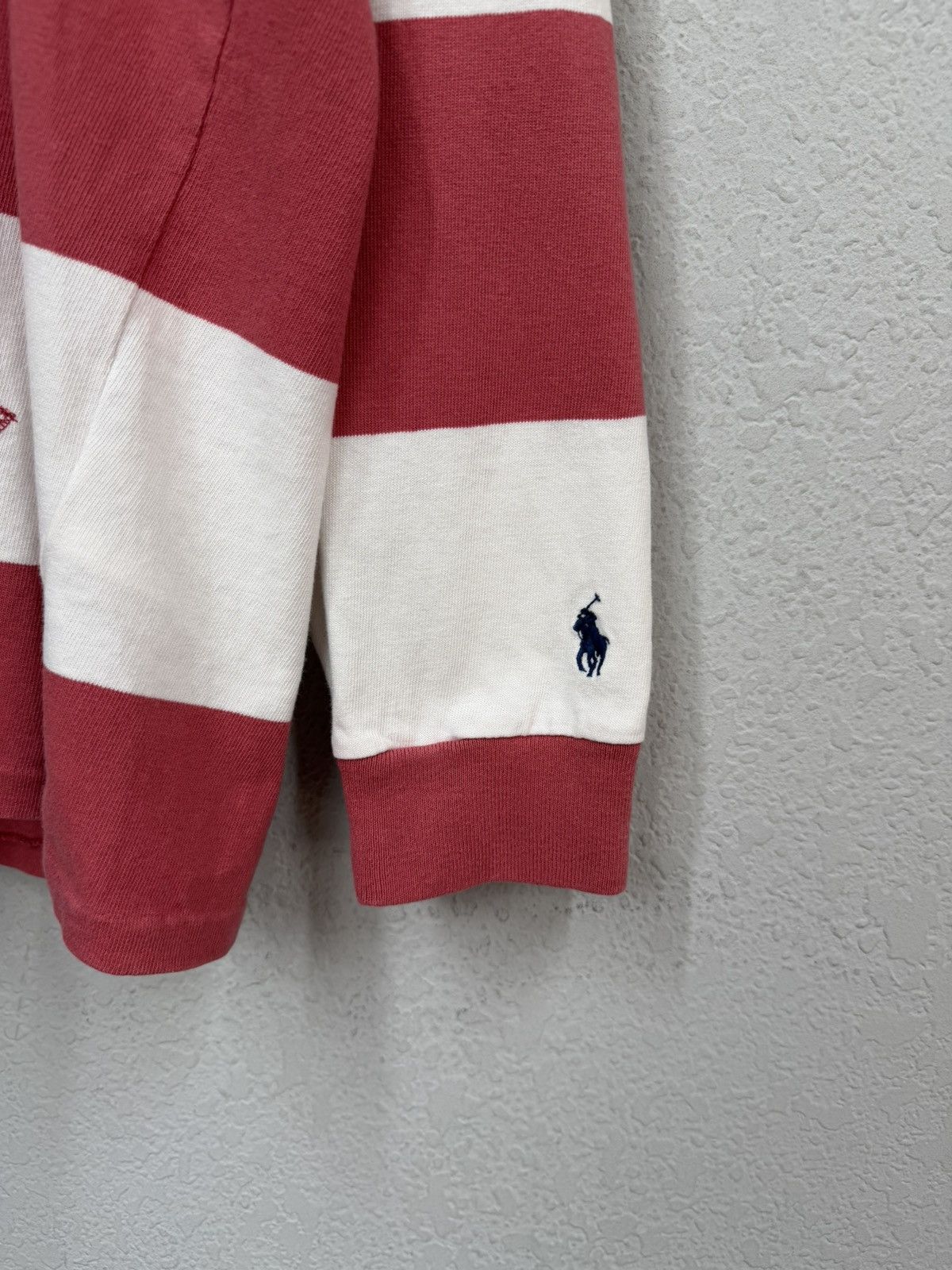 Polo Ralph Lauren Vintage Polo Ralph Lauren Rugby Striped Y2K Long Sleeve Size US L / EU 52-54 / 3 - 9 Thumbnail