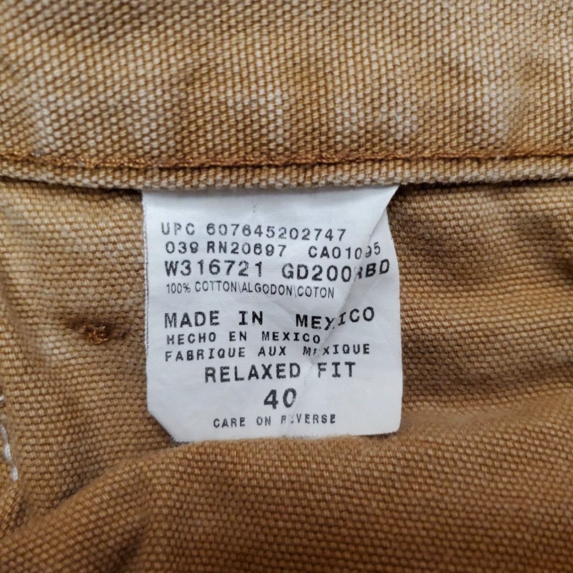 Dickies Dickies Shorts Mens 40 Brown Carpenter Cargo Canvas Heavy Duty Outdoor Work Wear Summer Size US 40 / EU 56 - 3 Thumbnail