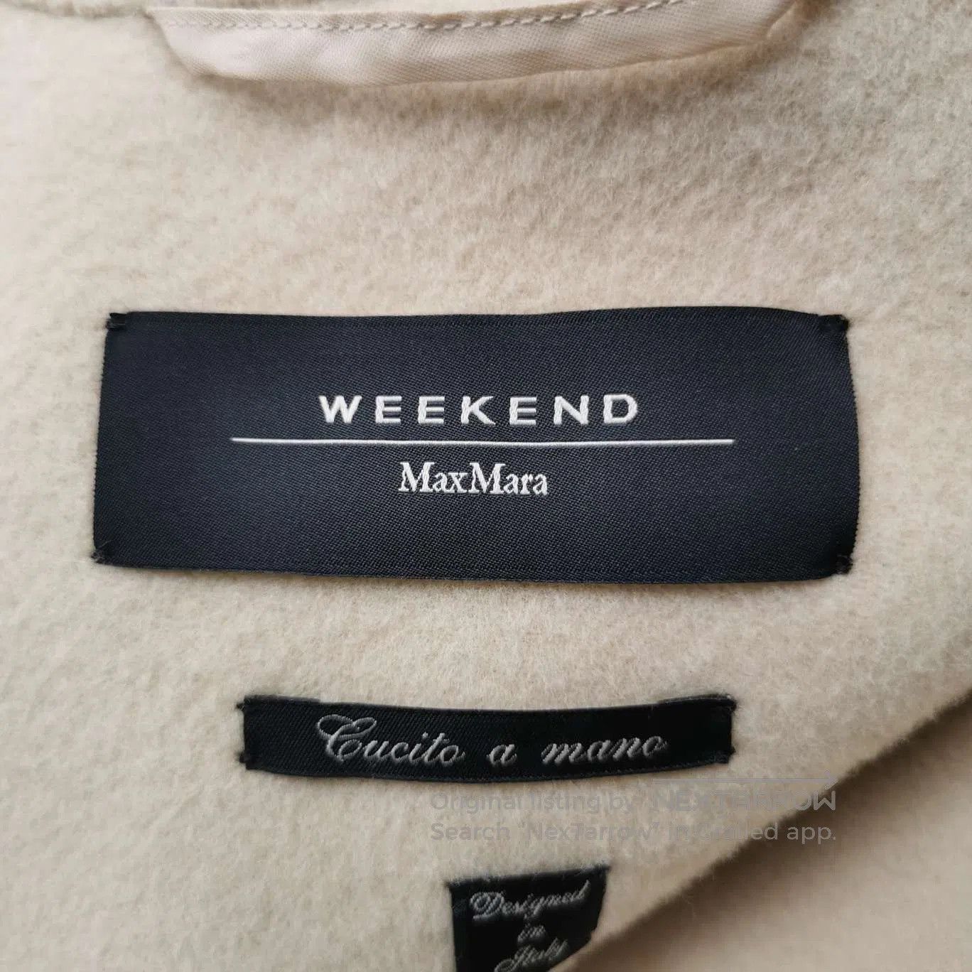 Weekend Max Mara Weekend Max Mara Wool Belted Lapel Coat S/US4. Size S / US 4 / IT 40 - 5 Thumbnail