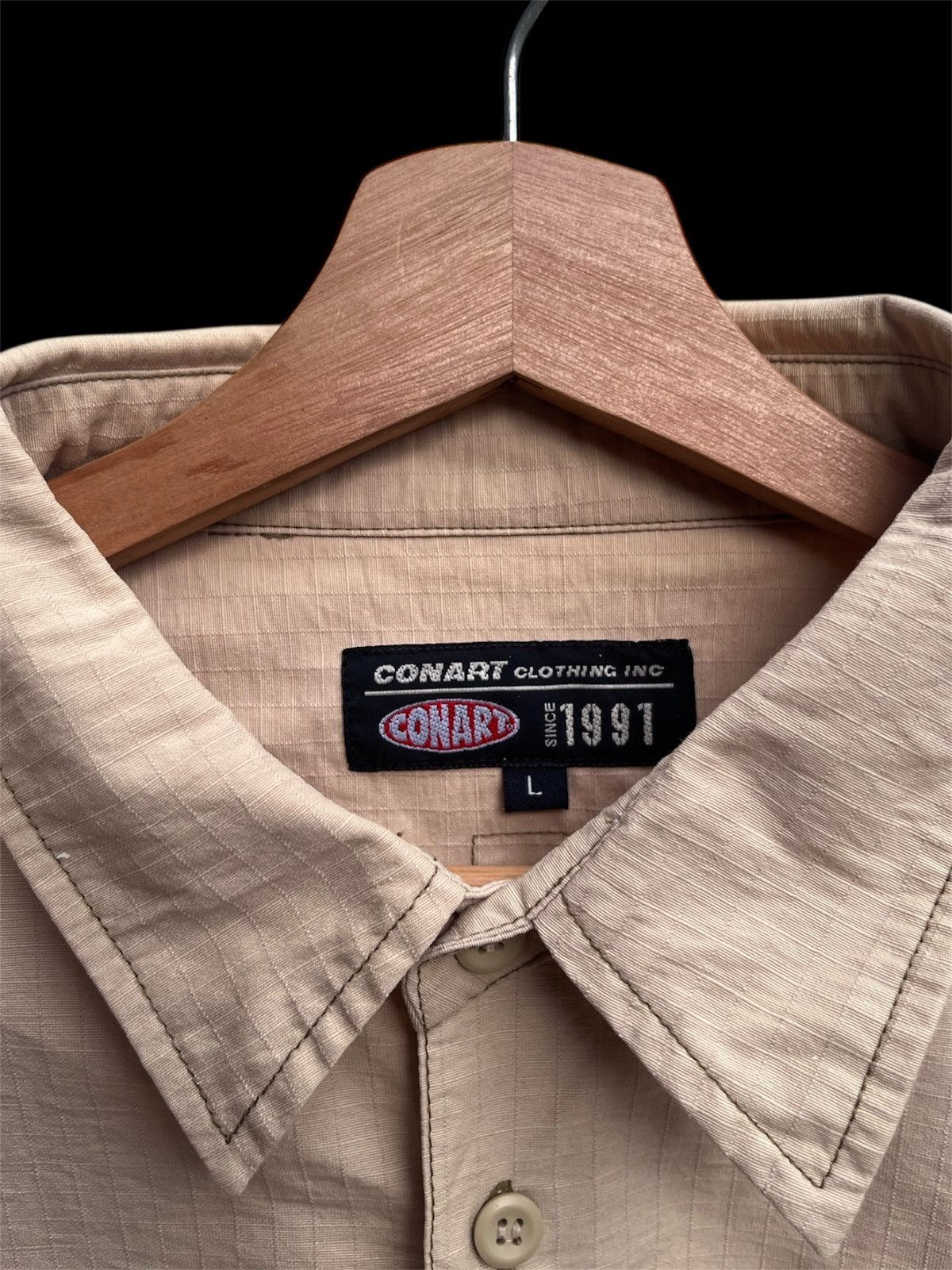 Rap Tees Vintage Conart Short Sleeve Button Ups Shirt Size US L / EU 52-54 / 3 - 6 Thumbnail