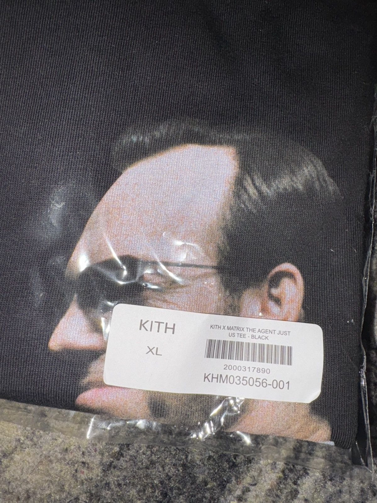 Kith Kith x The Matrix The Agent Just Us Tee Black Size US XL / EU 56 / 4 - 4 Thumbnail