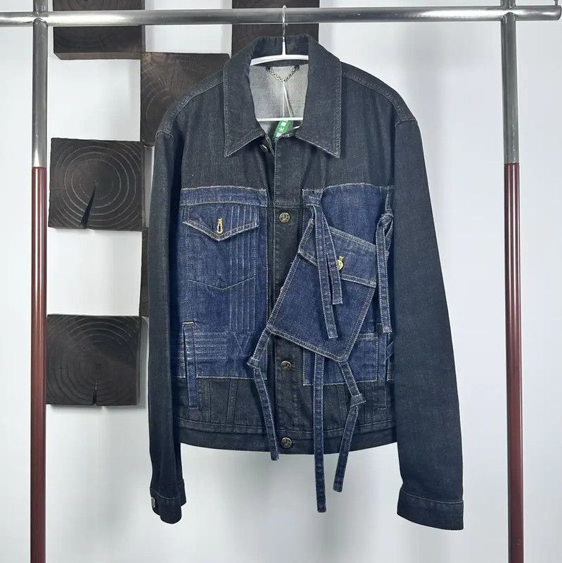 Louis Vuitton Black Cotton Blend Overshirt 0089