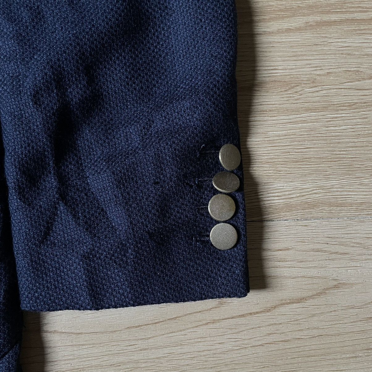 Boglioli 🇮🇹 Boglioli Milano Italy Blazer Virgin Wool Navy Blue Size US S / EU 44-46 / 1 - 23 Thumbnail
