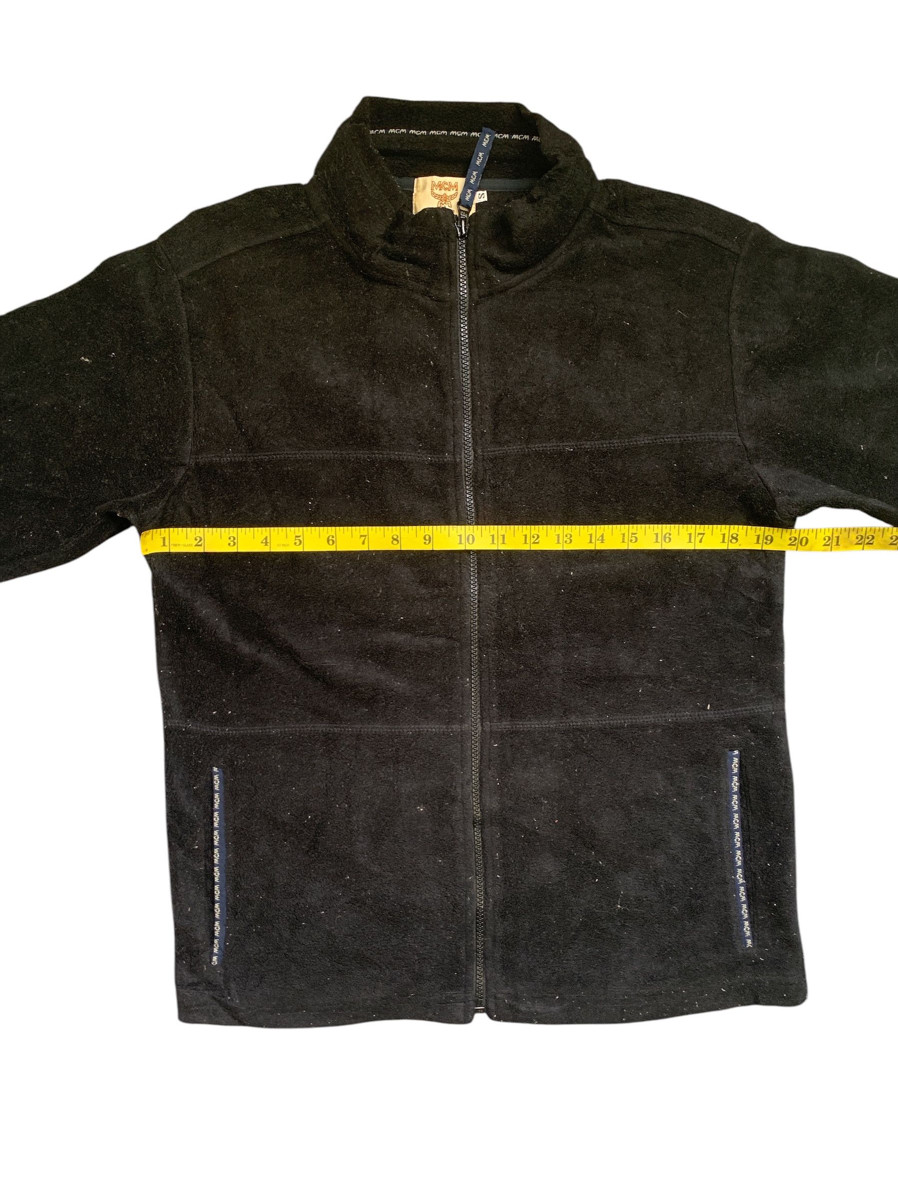 Designer × MCM Rare Design MCM Zipper Fleece Sweater Size US S / EU 44-46 / 1 - 10 Thumbnail