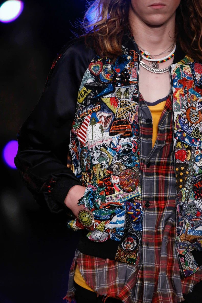 Saint Laurent Paris Saint Laurent Unique Embellished Jacket-dmc Size US M / EU 48-50 / 2 - 1 Thumbnail
