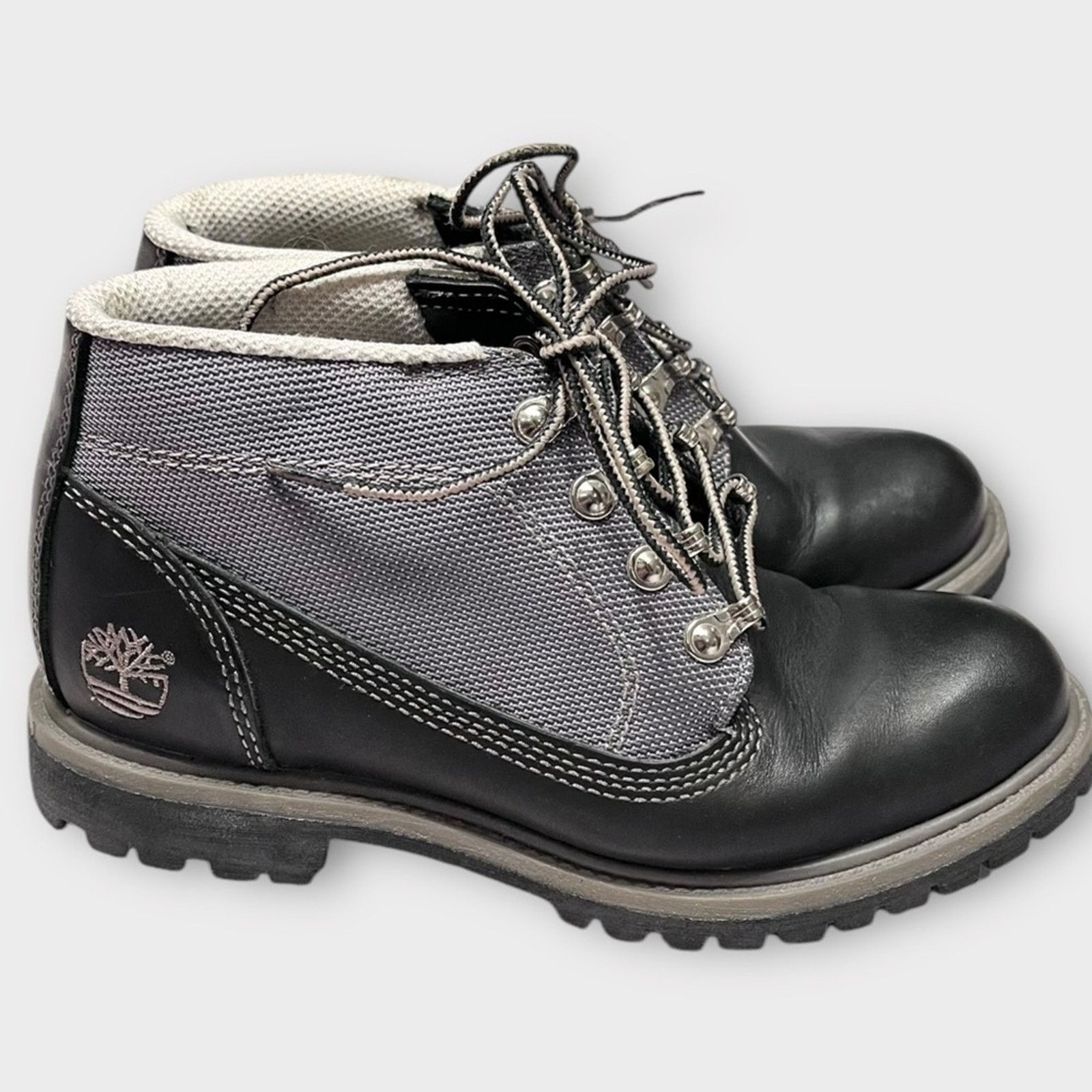 Tiimberland Newport Bay Chukka Boots Black Leather/Canvas Men\'s 11.5 Timberland Men main image 2