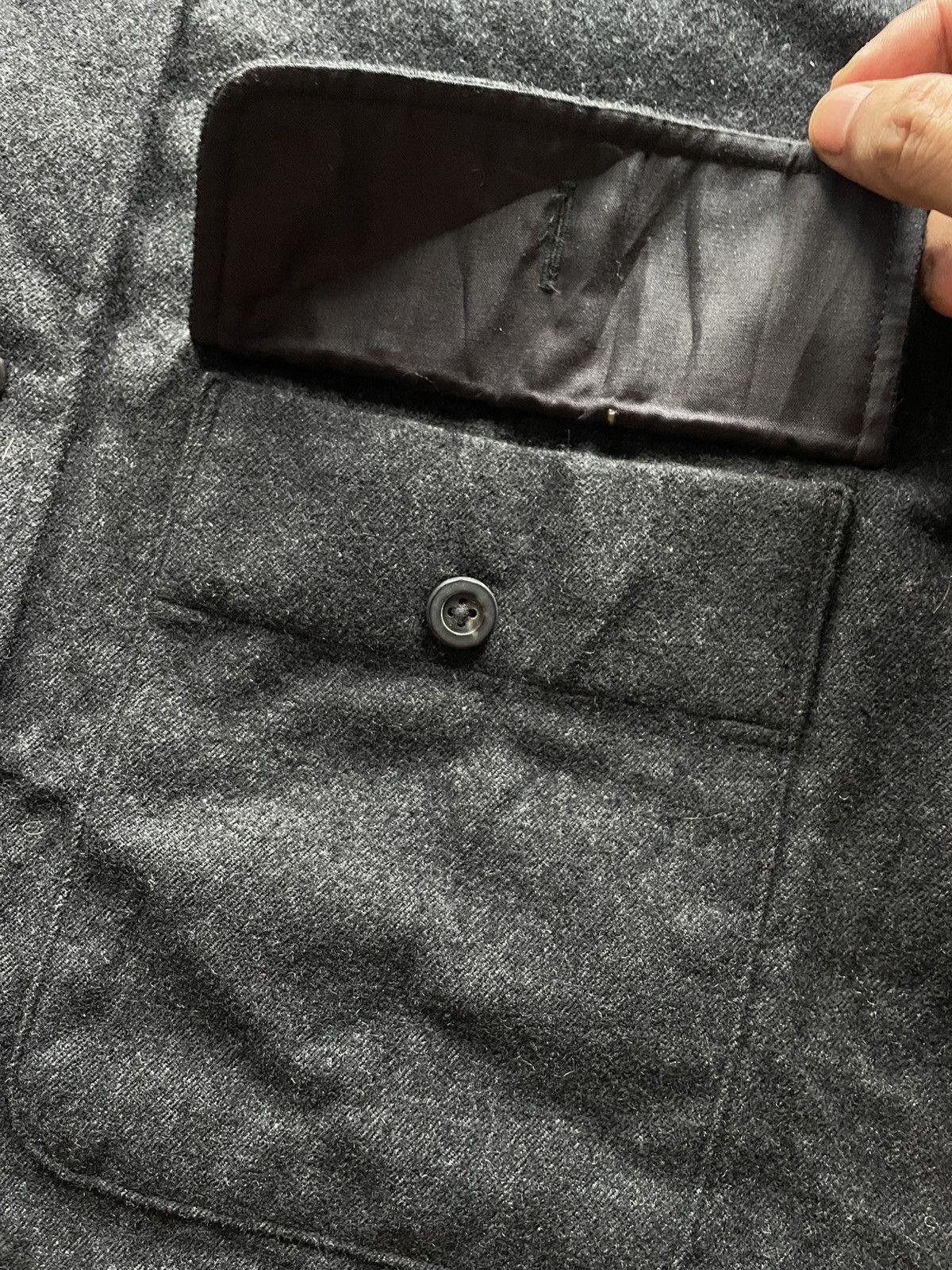 Margaret Howell Margaret Howell Shirt Wool Cotton Black Size Small Size US S / EU 44-46 / 1 - 5 Thumbnail