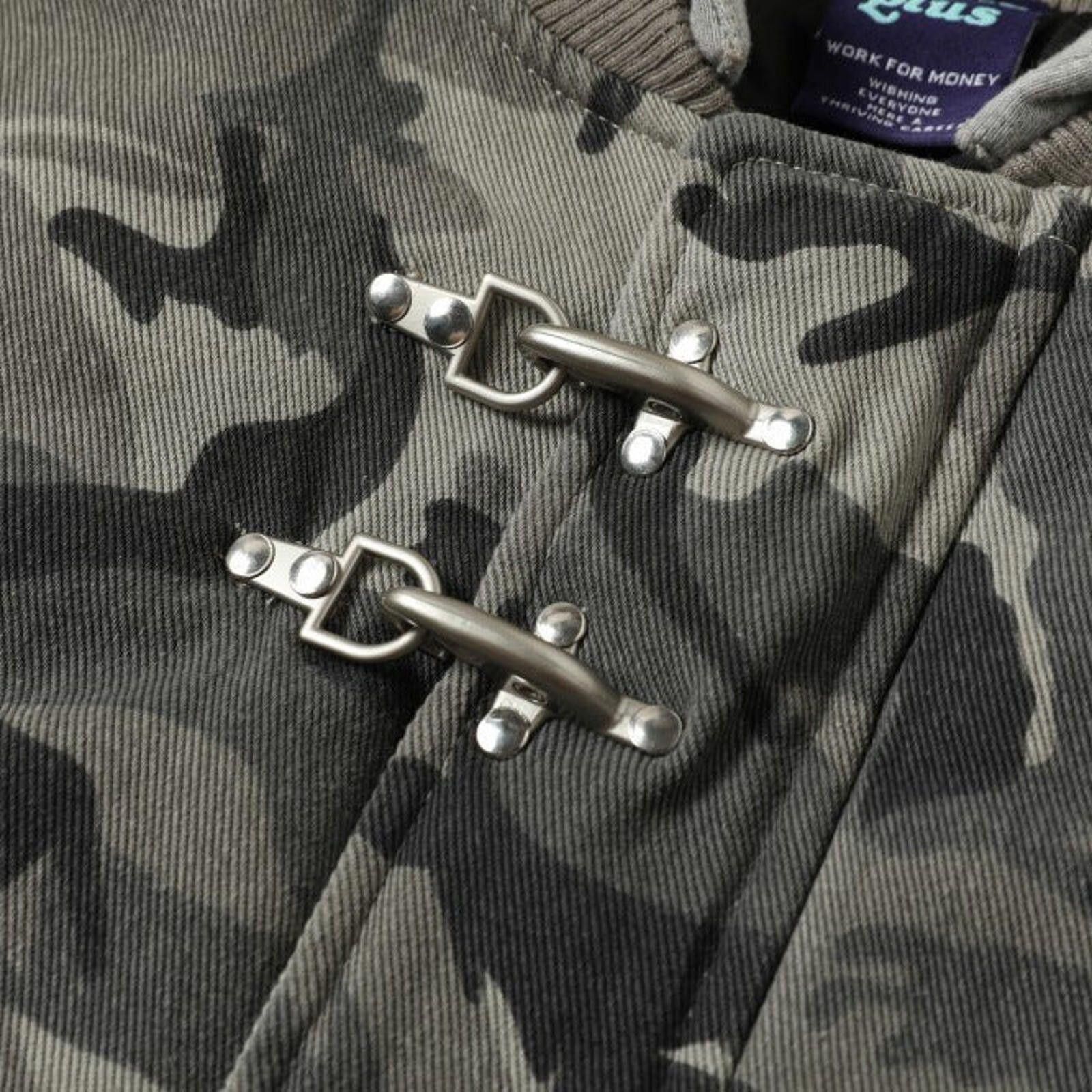 Other Gray Camouflage Fireman Clasp Jacket Outerwear Size US M / EU 48-50 / 2 - 2 Thumbnail