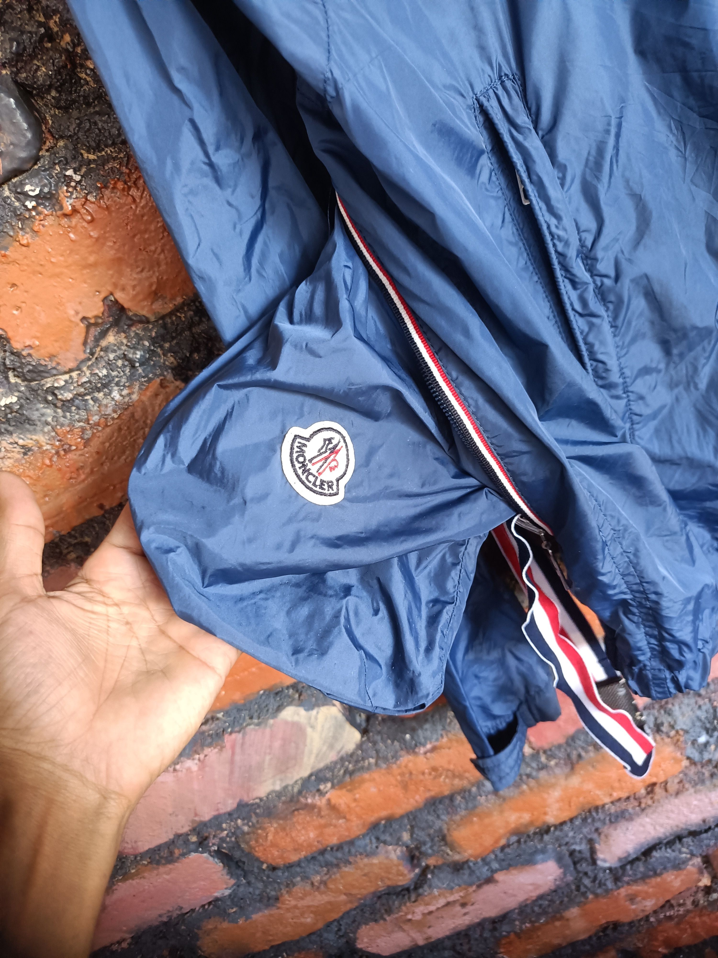 Moncler Vintage Moncler Windbreaker Jacket Size US XL / EU 56 / 4 - 24 Thumbnail