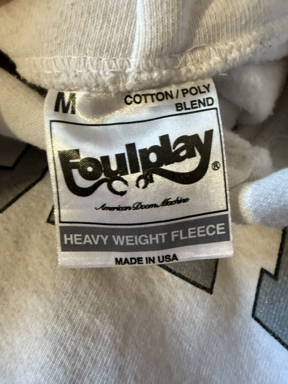 Foulplay Company FOULPLAY “3M” WHITE SWEATSHIRT Size US M / EU 48-50 / 2 - 2 Thumbnail