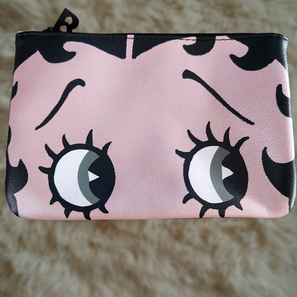 Vintage Betty Boop Ipsy Cosmetic Bag Purse Small Black Sequin Makeup Beauty 2019 Clutch Size ONE SIZE - 1 Thumbnail