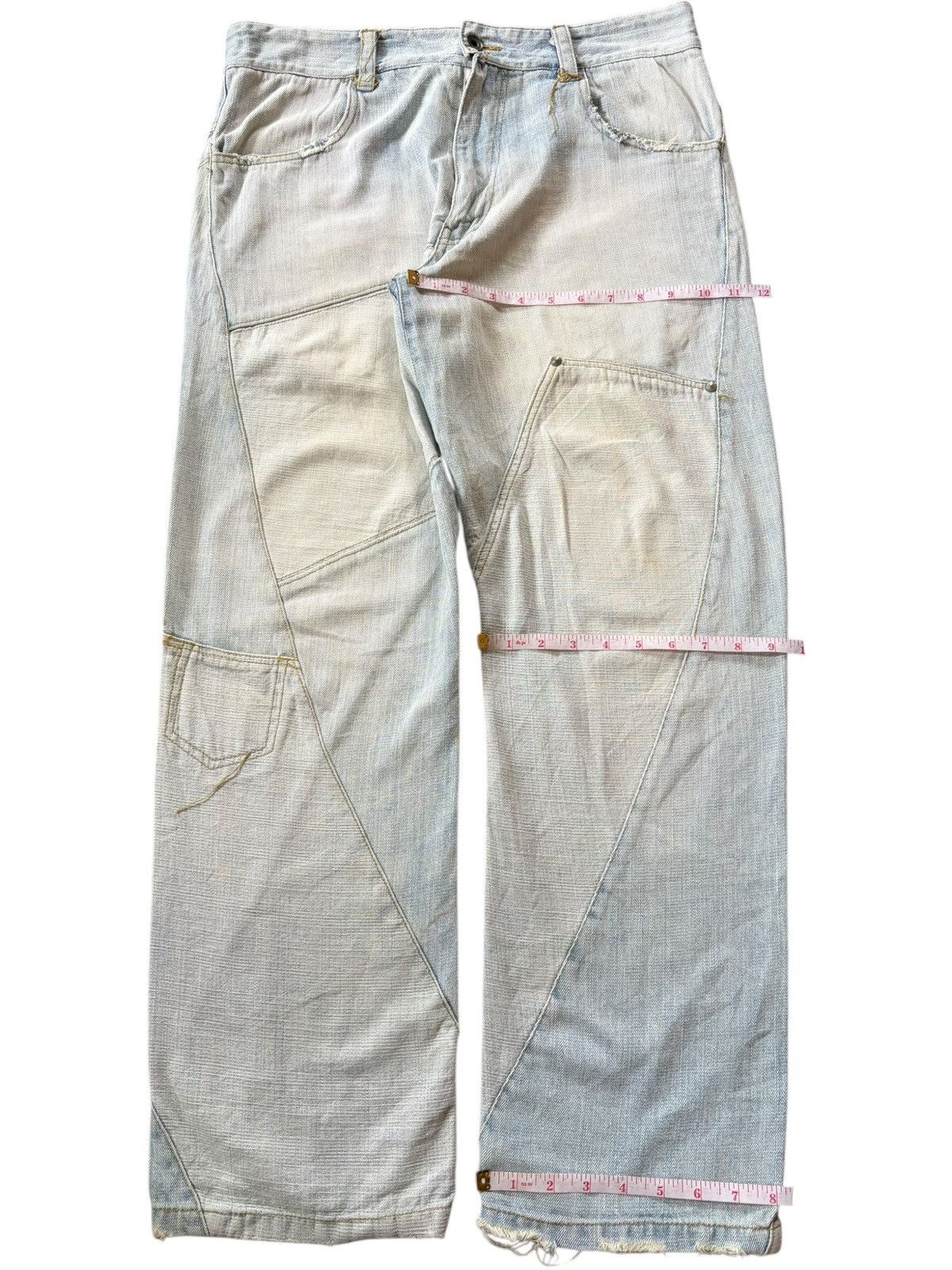 Helmut Lang Vintage Japanese Brand Distress Loose Jeans Size US 32 / EU 48 - 8 Thumbnail