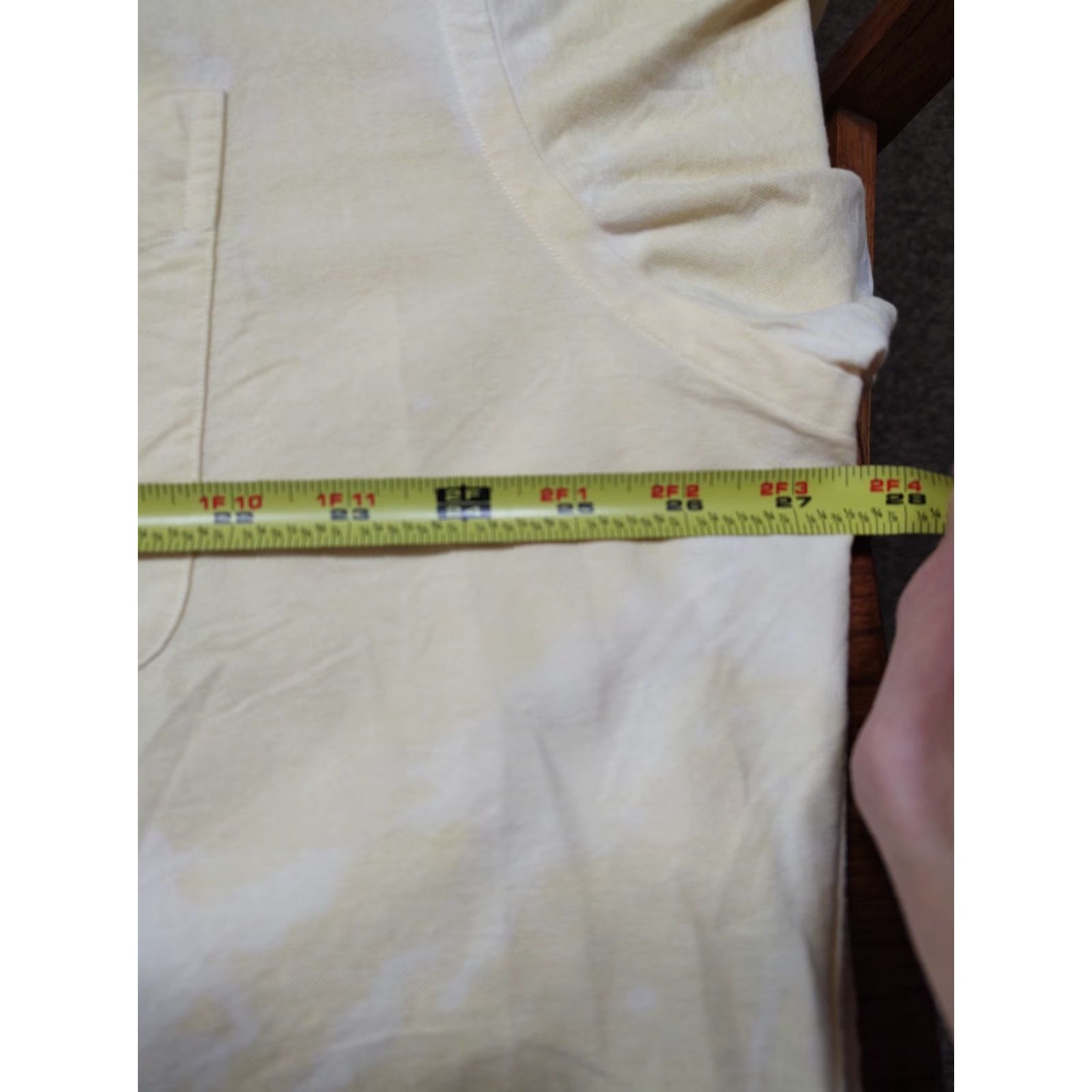 Ralph Lauren VINTAGE Polo Ralph Lauren Shirt Adult L Yellow Acid Wash Button Down Mens Size US L / EU 52-54 / 3 - 7 Thumbnail