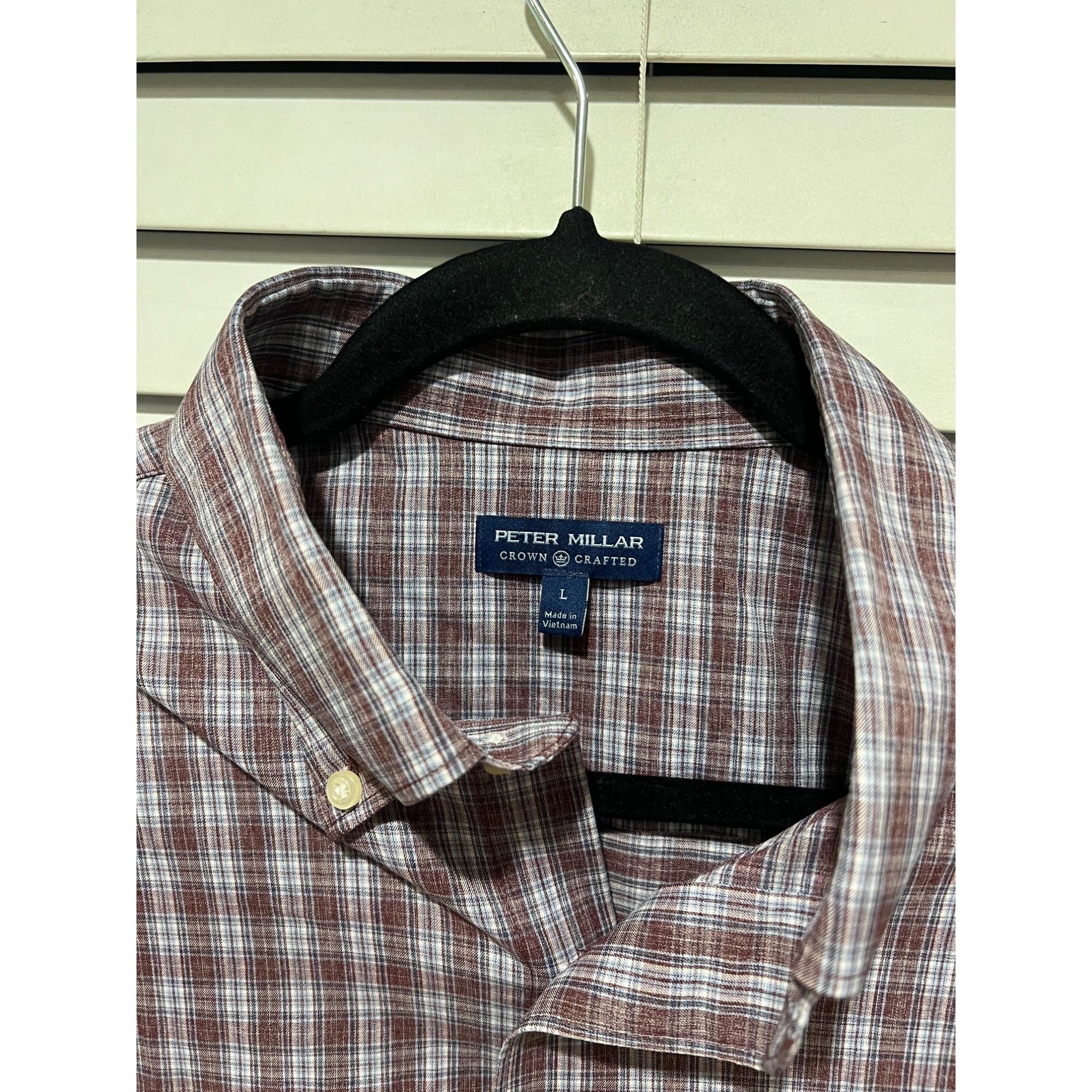 Peter Millar Peter Millar Crown Crafted Long Sleeve Button Up Shirt - Siz Size US L / EU 52-54 / 3 - 2 Thumbnail