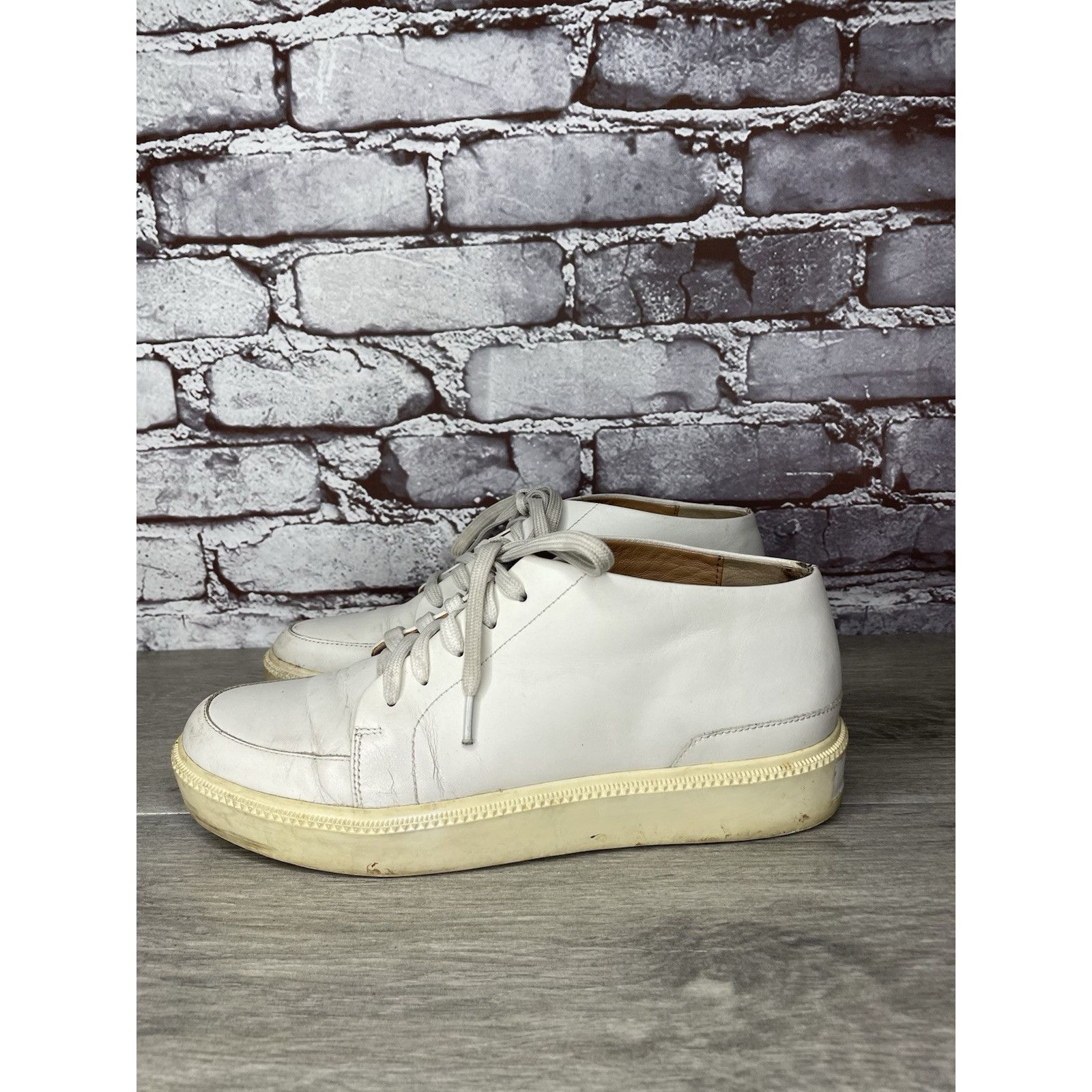 Adolfo Dominguez Adolfo Dominguez White Leather Casual Lace Up Sneakers Women Size US 8.5 / IT 38.5 - 16 Thumbnail