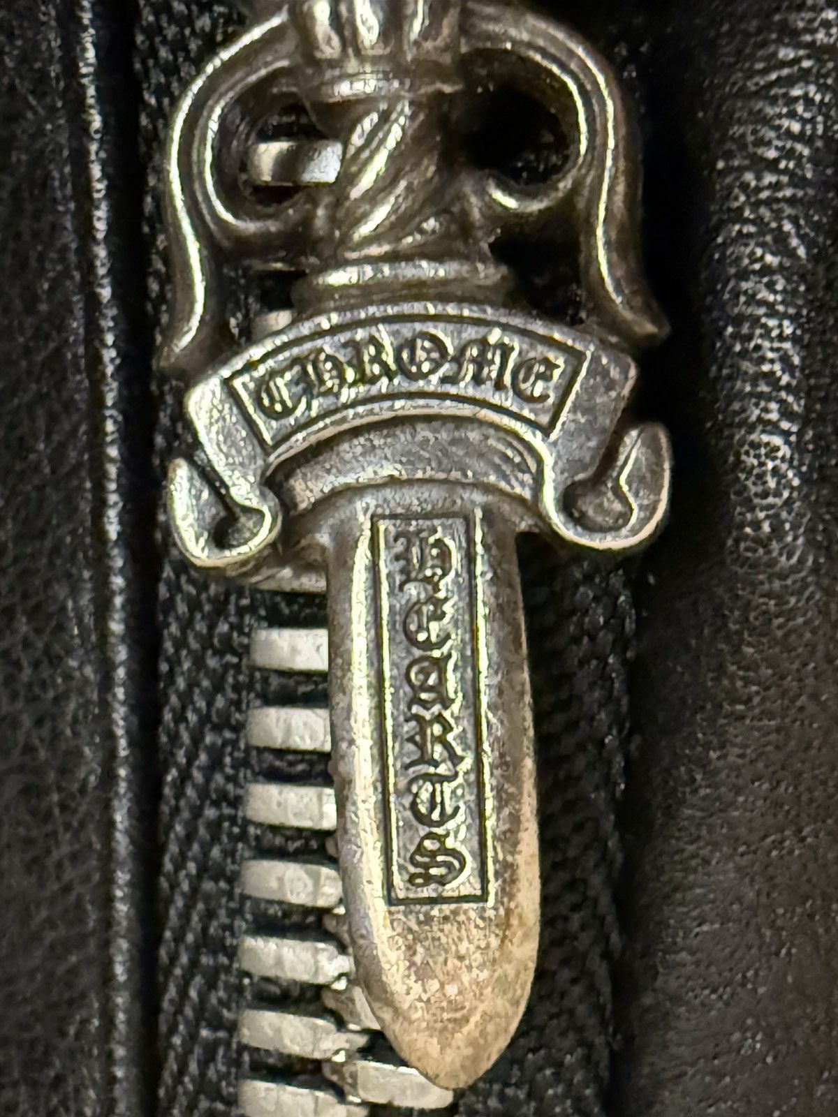 Chrome Hearts 7th Grade Cross Patched Leather Backpack Size ONE SIZE - 4 Thumbnail