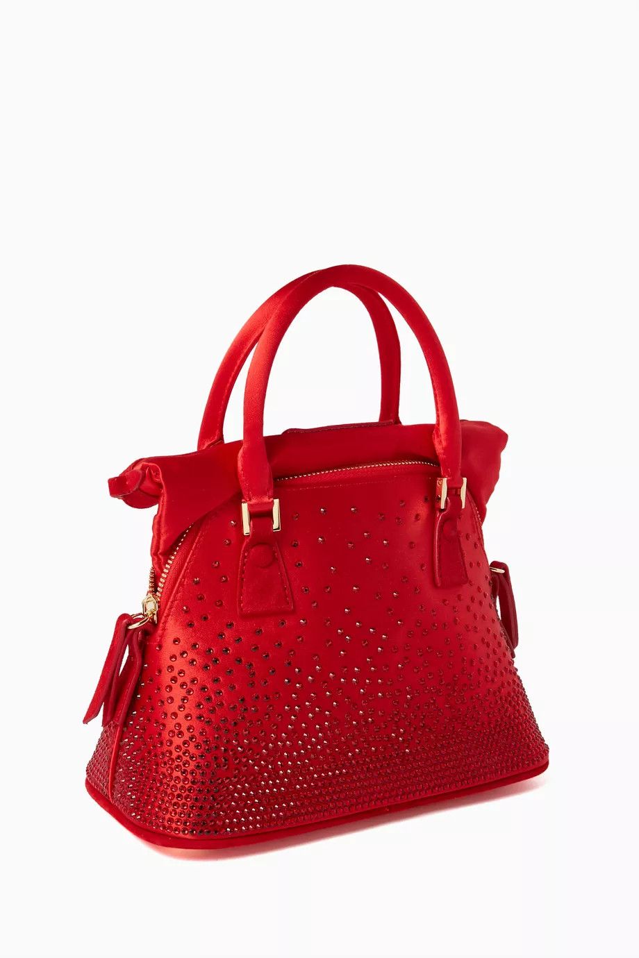 Maison Margiela oc11z0325 Size: OS / Shoulder Bag in Satin in Red Size ONE SIZE - 3 Thumbnail