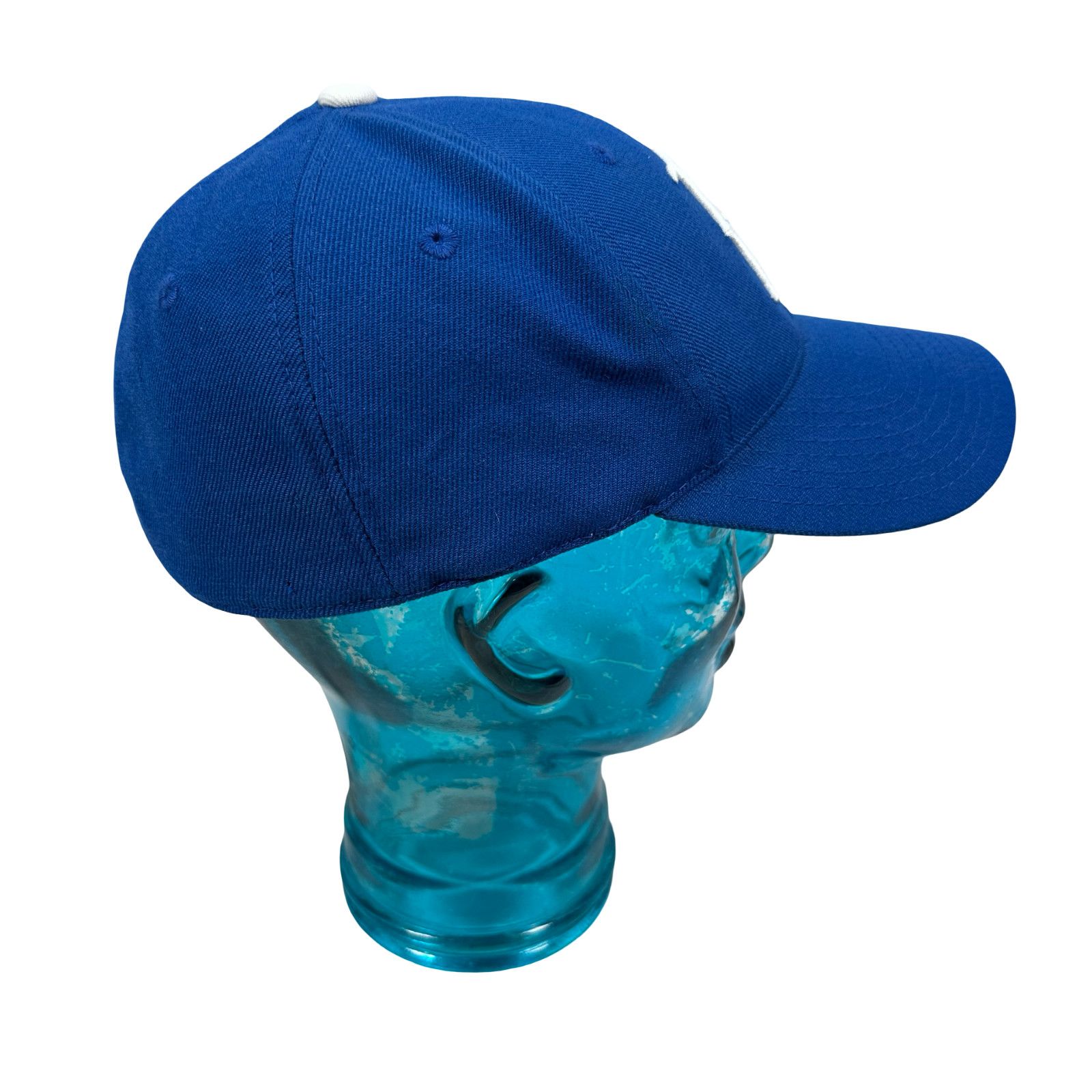 American Needle Vintage Brooklyn Dodgers Fitted Hat Cooperstown Men 7.5 Blue Size ONE SIZE - 3 Thumbnail