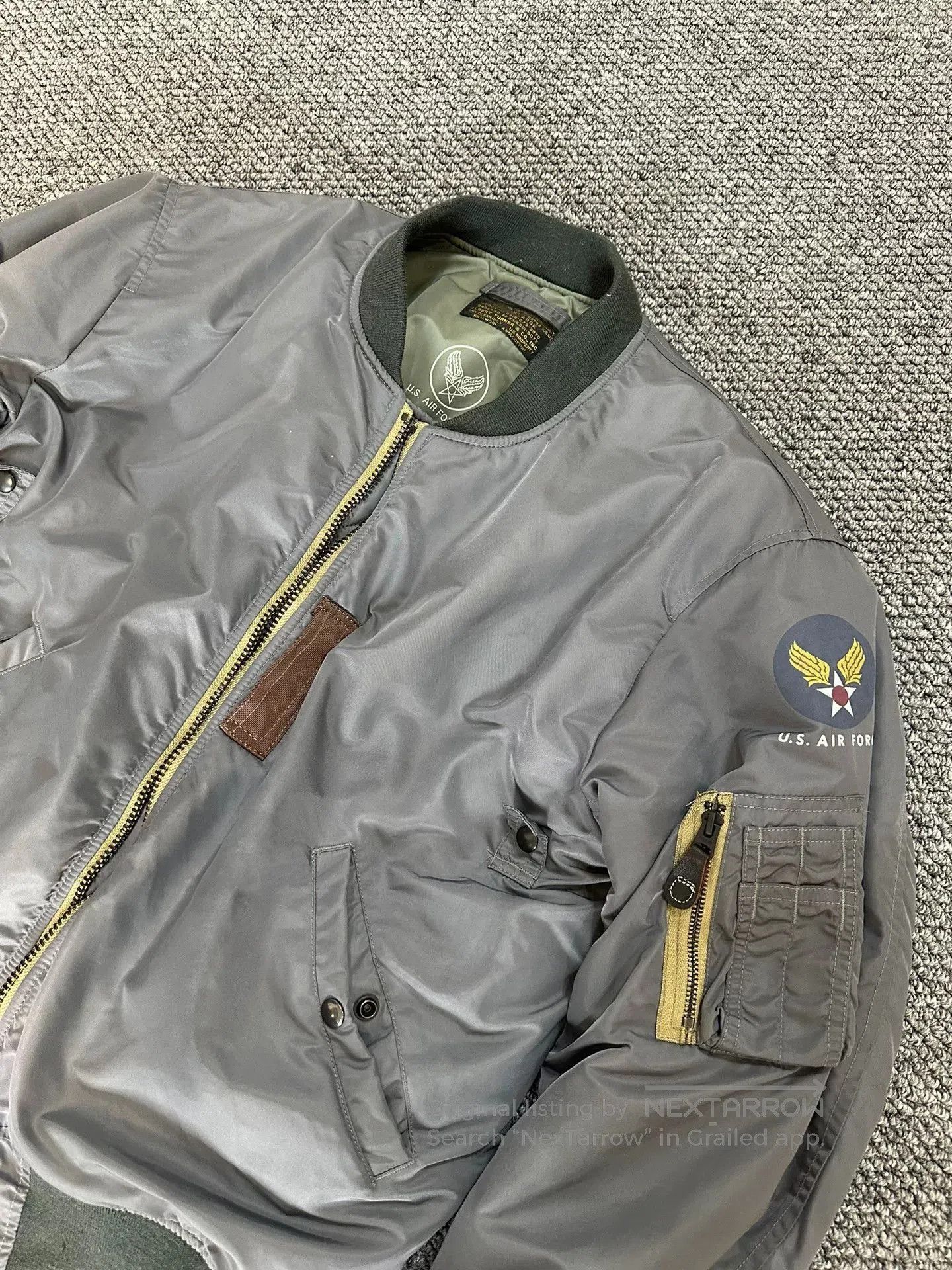 TOYS McCOY toys mccoy flight jacket in gray. Size US XL / EU 56 / 4 - 6 Thumbnail