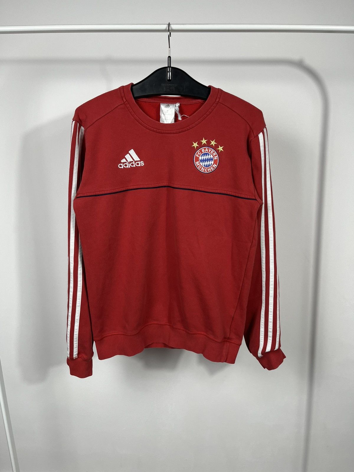 Adidas Adidas FC Bayern Munich Red Sweatshirt S Size US S / EU 44-46 / 1 - 1 Thumbnail