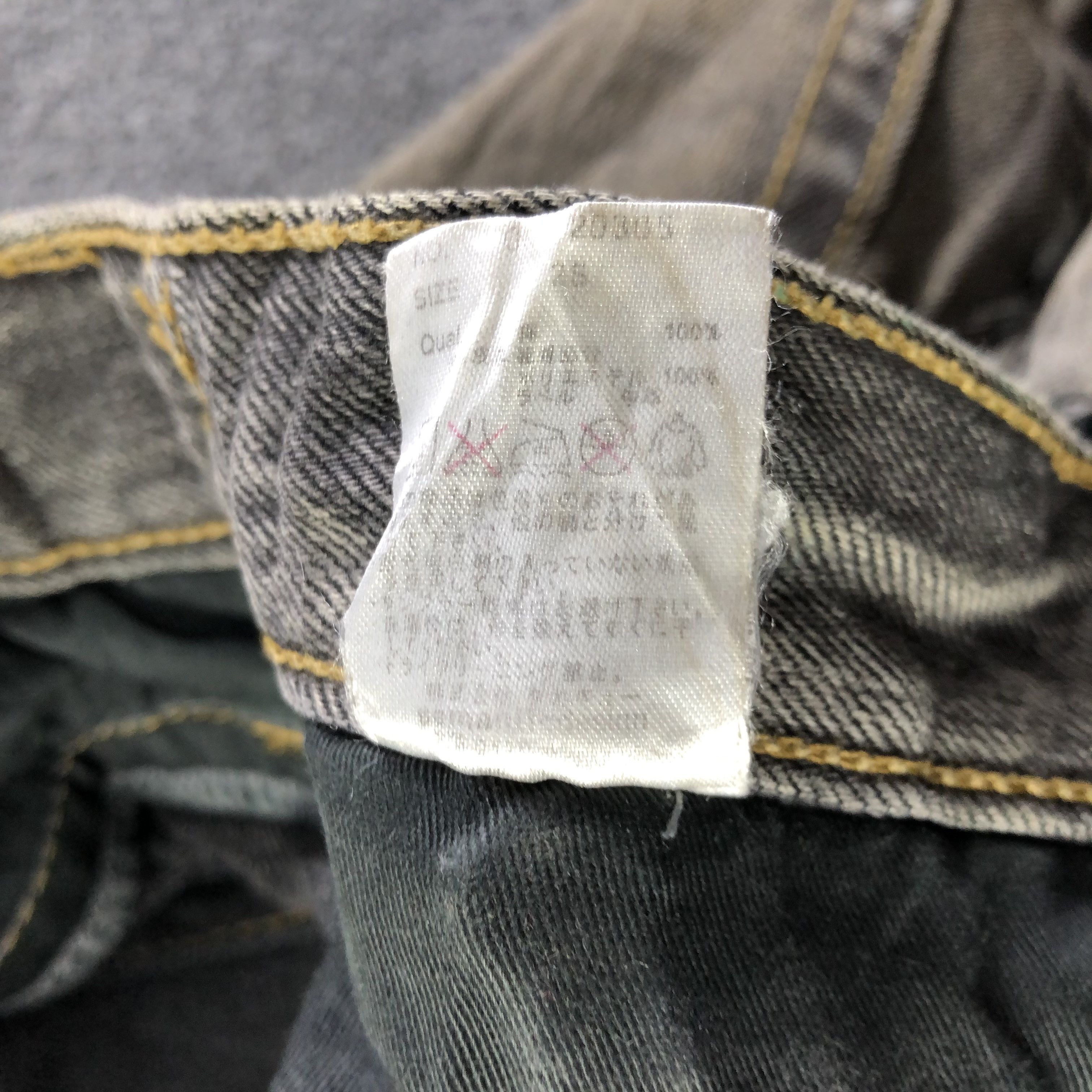 Japanese Brand Vintage Distress Flare Jeans-J4570 Size US 28 / EU 44 - 10 Thumbnail