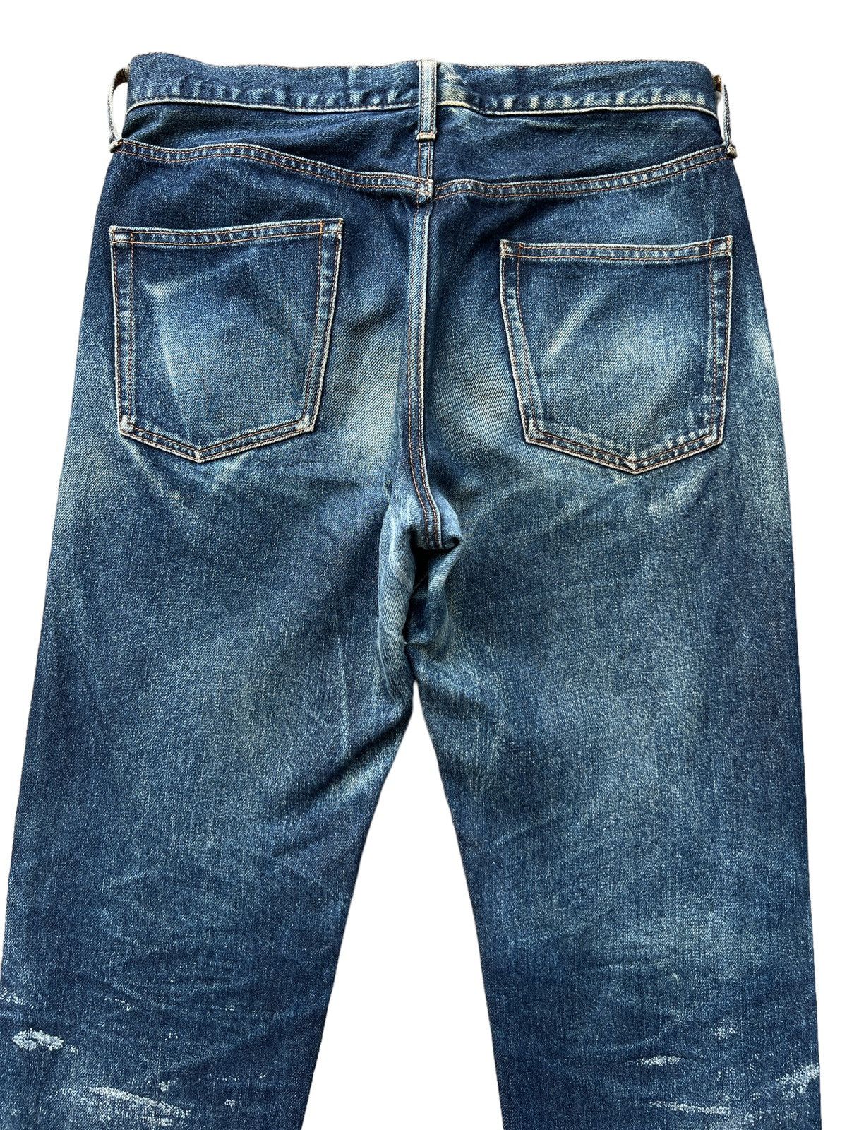 Uniqlo Vintage Japanese Uniqlo Distressed Denim Jeans 32x32 Size US 32 / EU 48 - 6 Thumbnail
